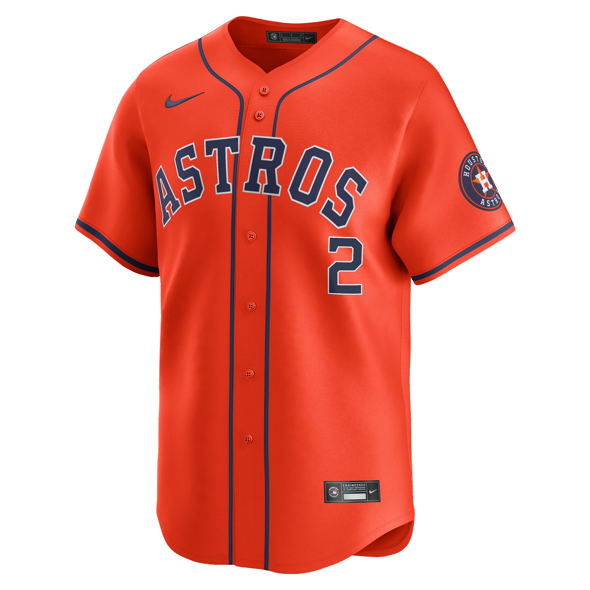 Alex Bregman Houston Astros  Alternate Limited Player Jersey\u00c2\u00a0\u00e2\u20ac\u201c Orange