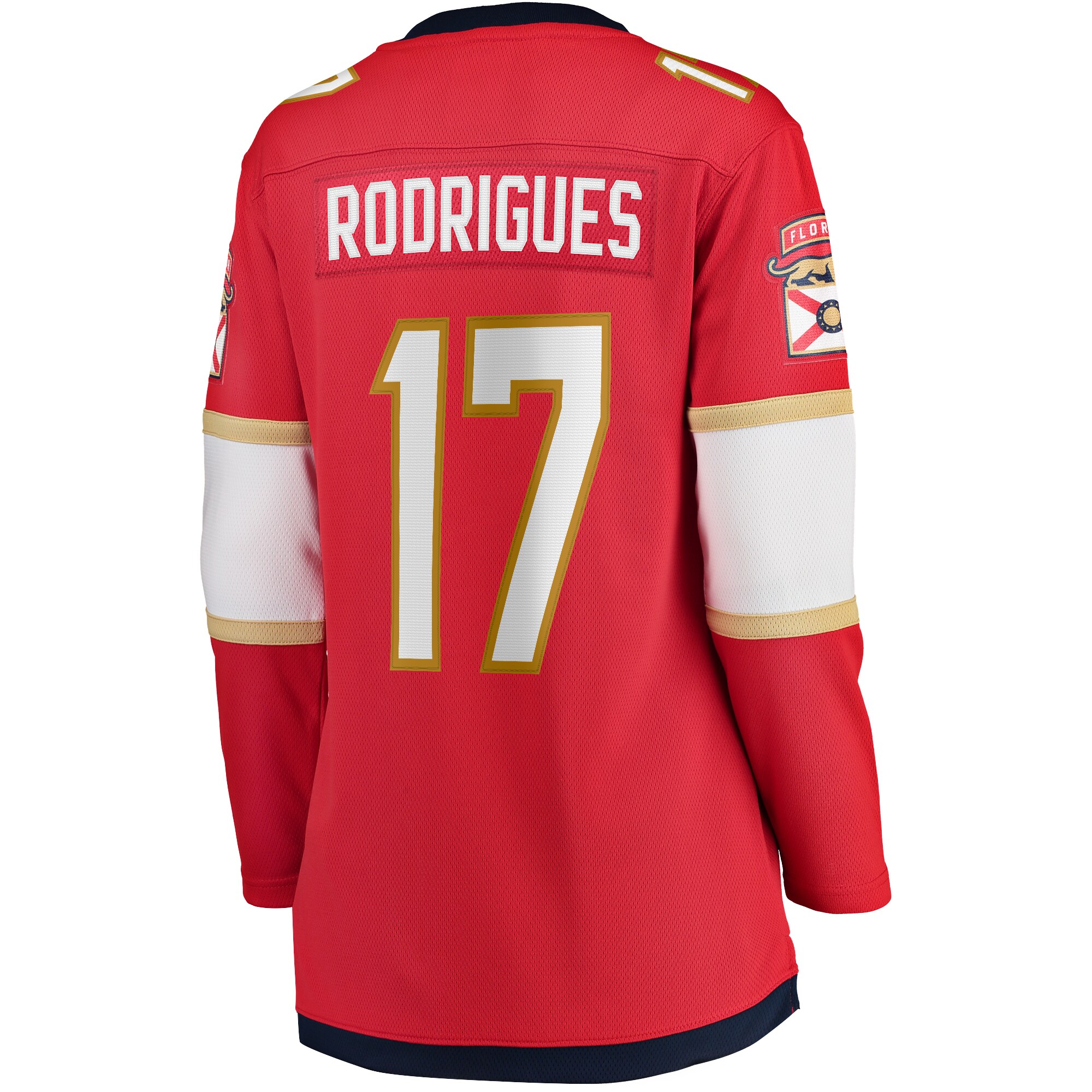 Evan Rodrigues Florida Panthers Fanatics Women's Home Breakaway Player Jersey - Red
