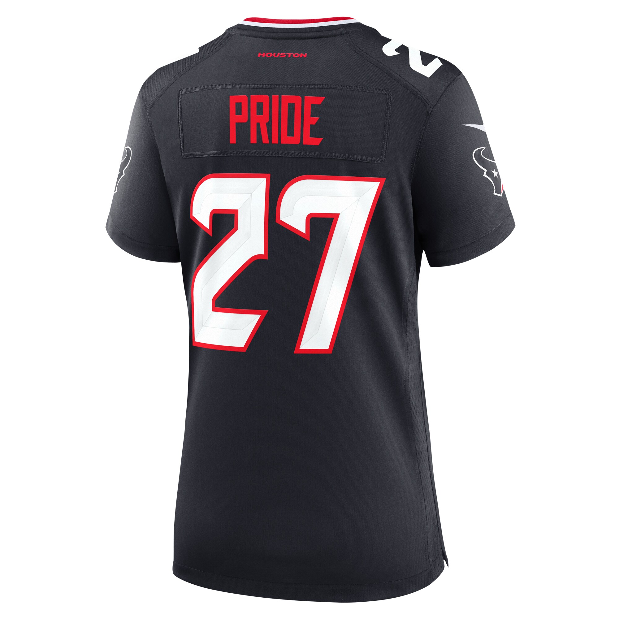 Troy Pride Houston Texans  Women's Team Game Jersey -  Navy