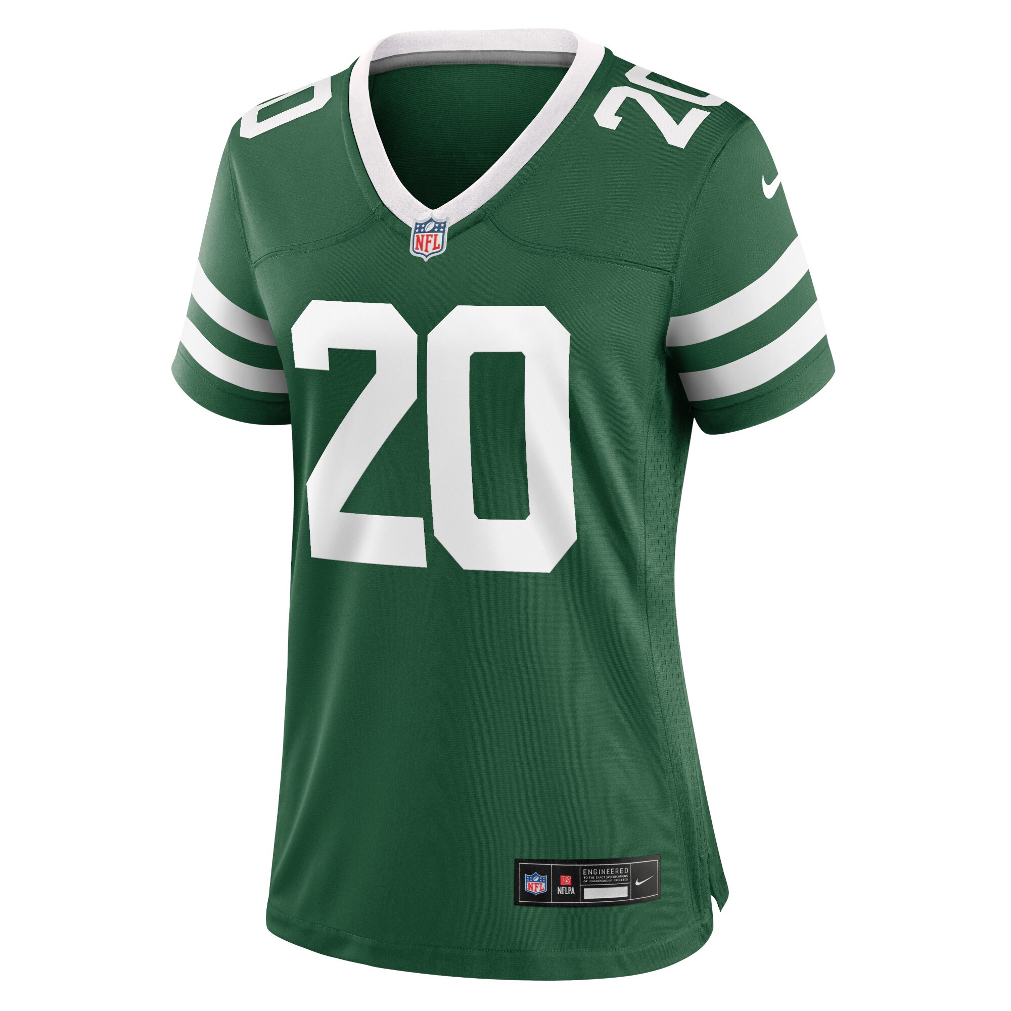 Breece Hall New York Jets  Women's Game Jersey - Legacy Green