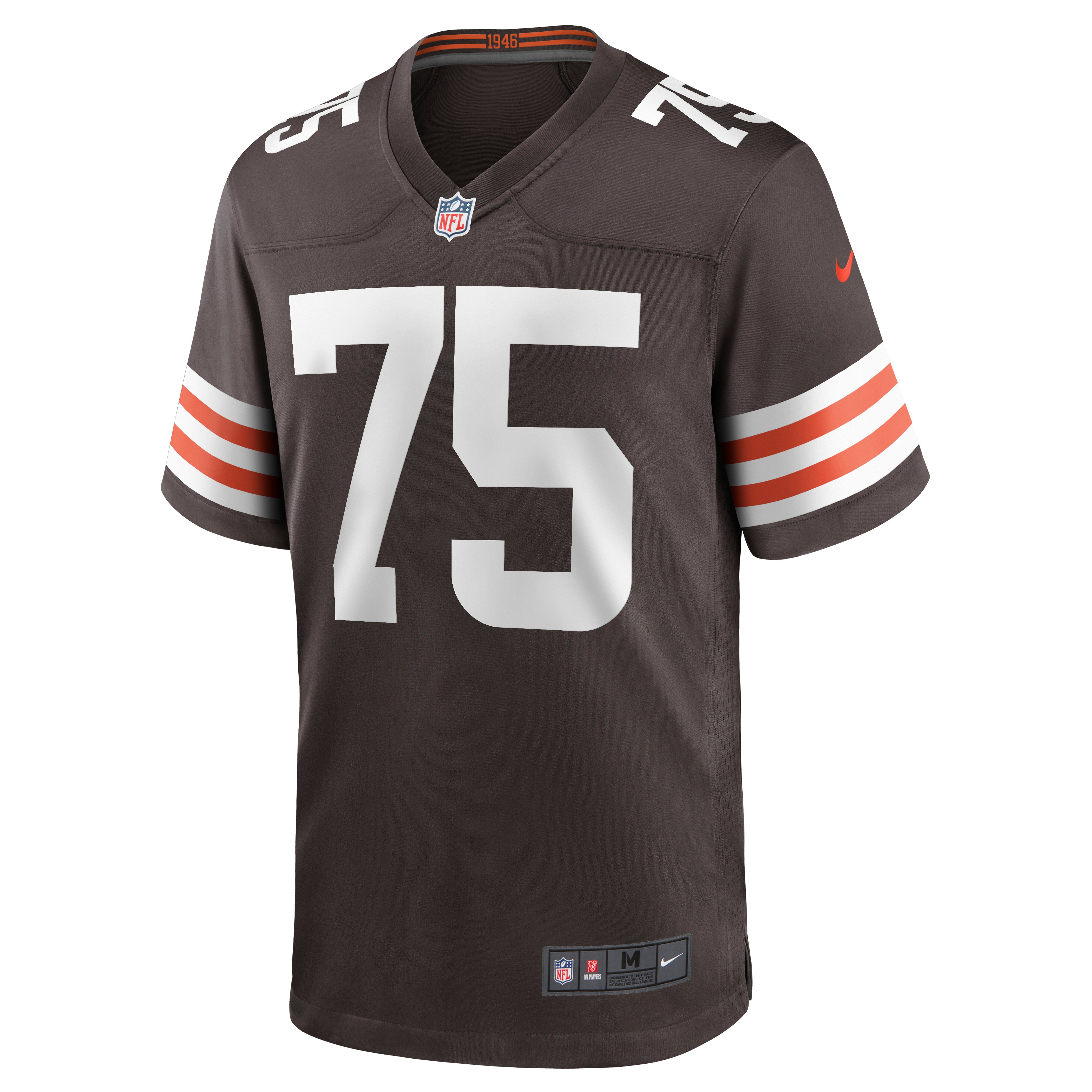 Joel Bitonio Cleveland Browns  Game Jersey - Brown