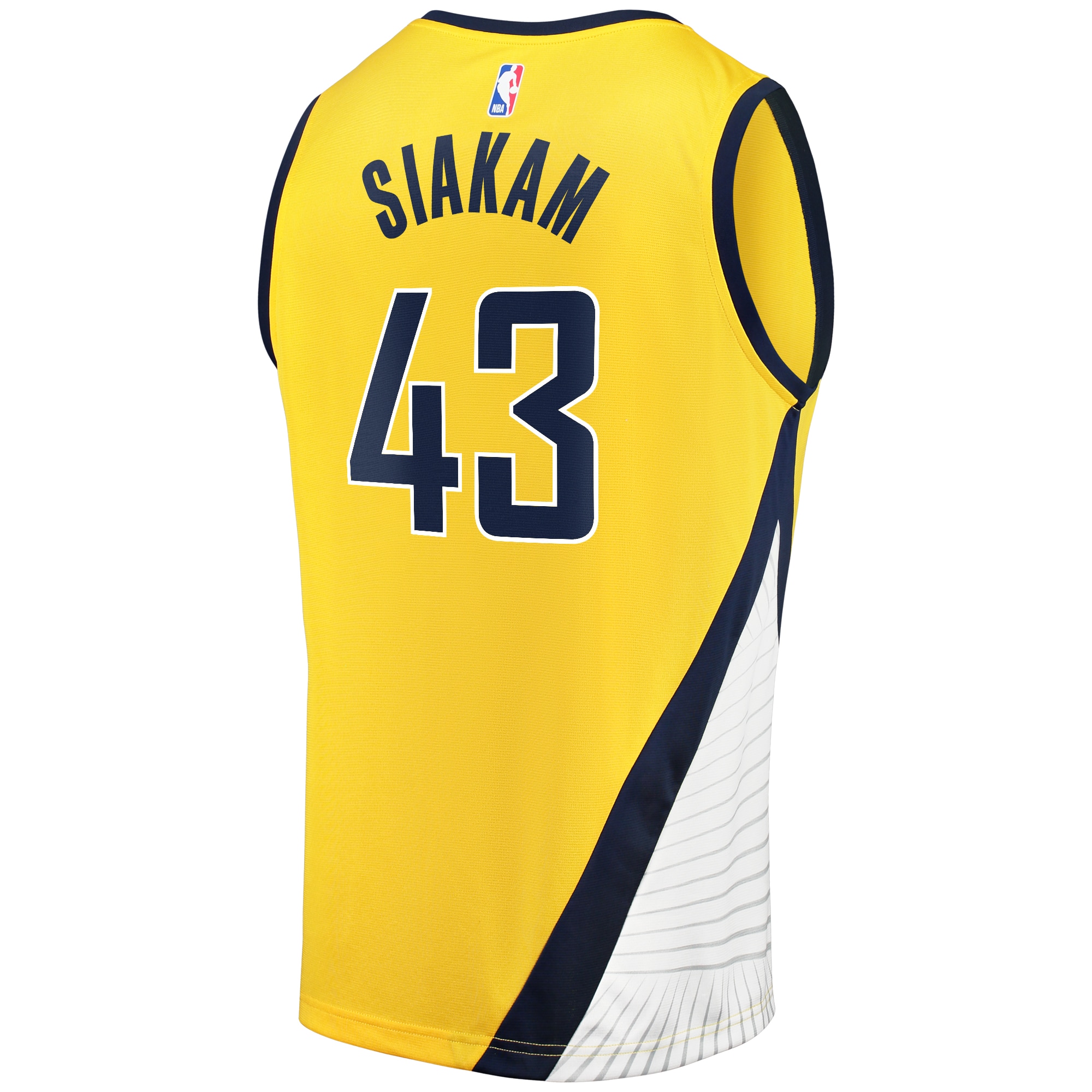 Pascal Siakam Indiana Pacers Fanatics Youth Fast Break Player Jersey - Statement Edition - Gold