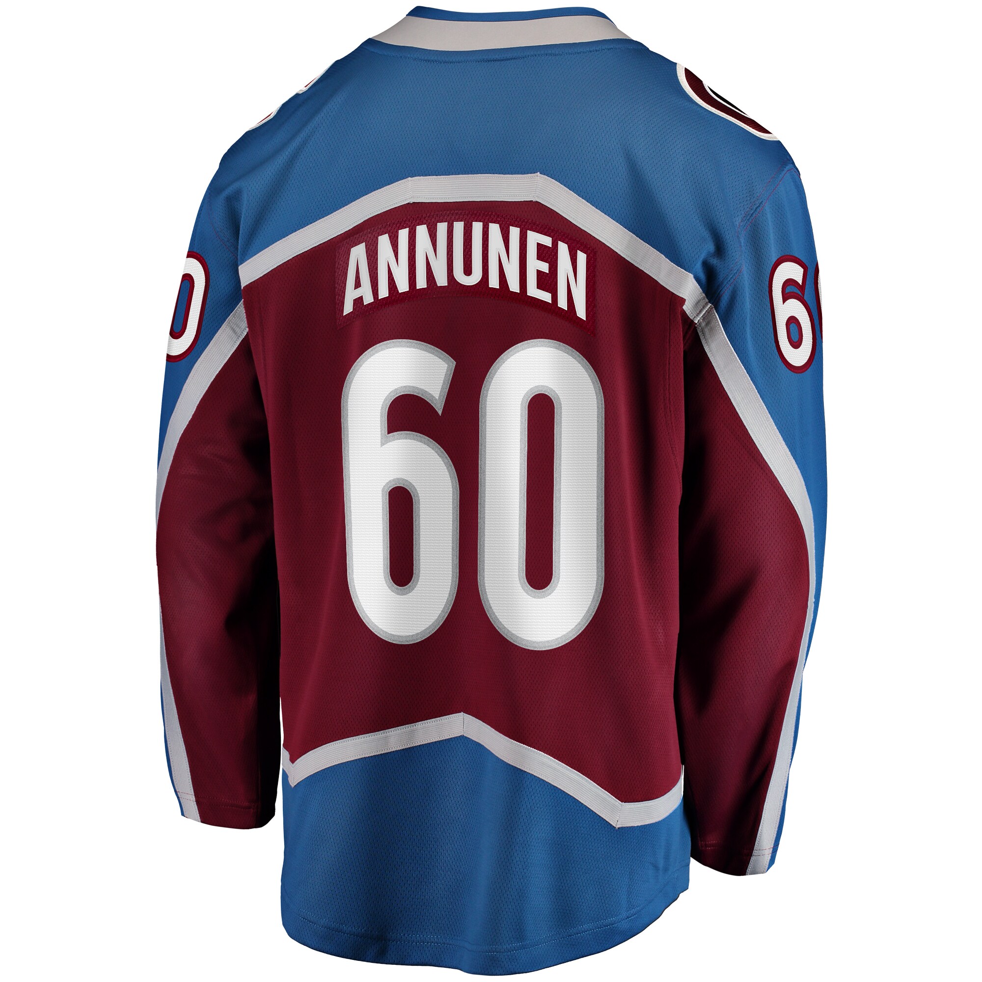 Justus Annunen Colorado Avalanche Fanatics Home Premier Breakaway Player Jersey - Burgundy