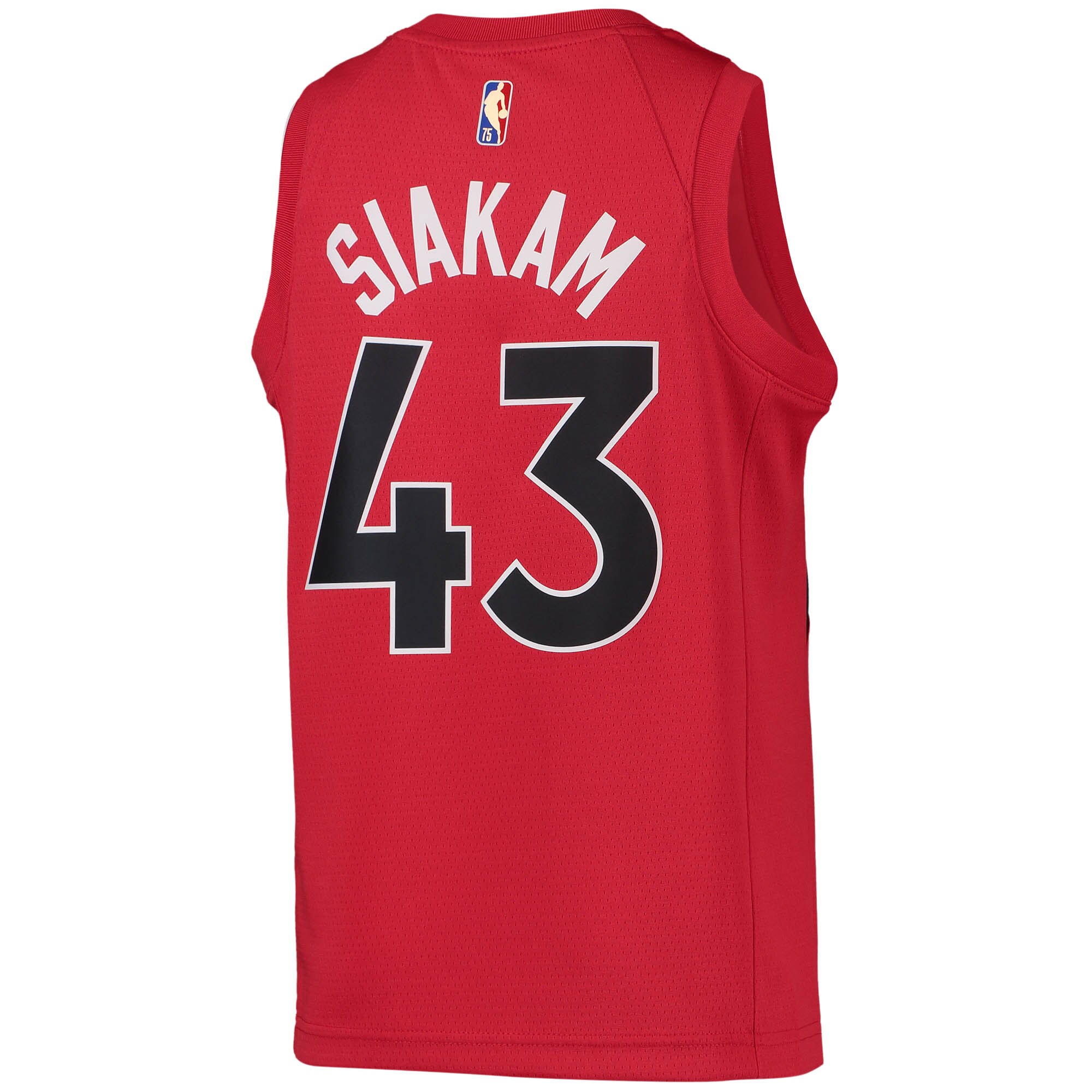 Pascal Siakam Toronto Raptors  Youth 2021\/22 Diamond Swingman Jersey - Icon Edition - Red