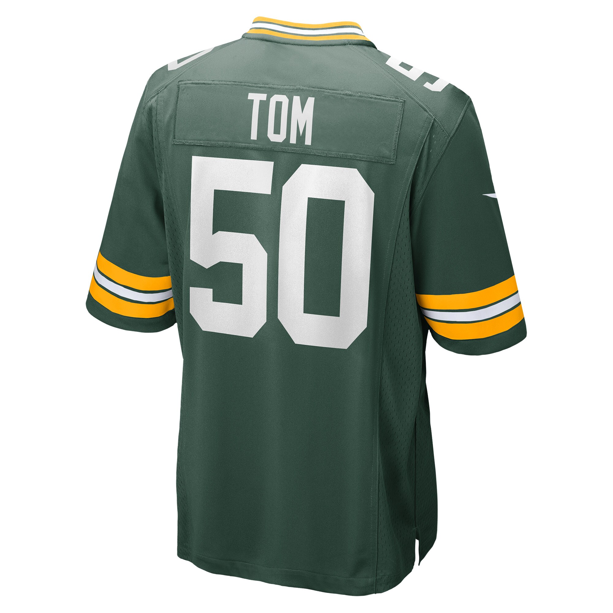 Zach Tom Green Bay Packers  Game Player Jersey - Green