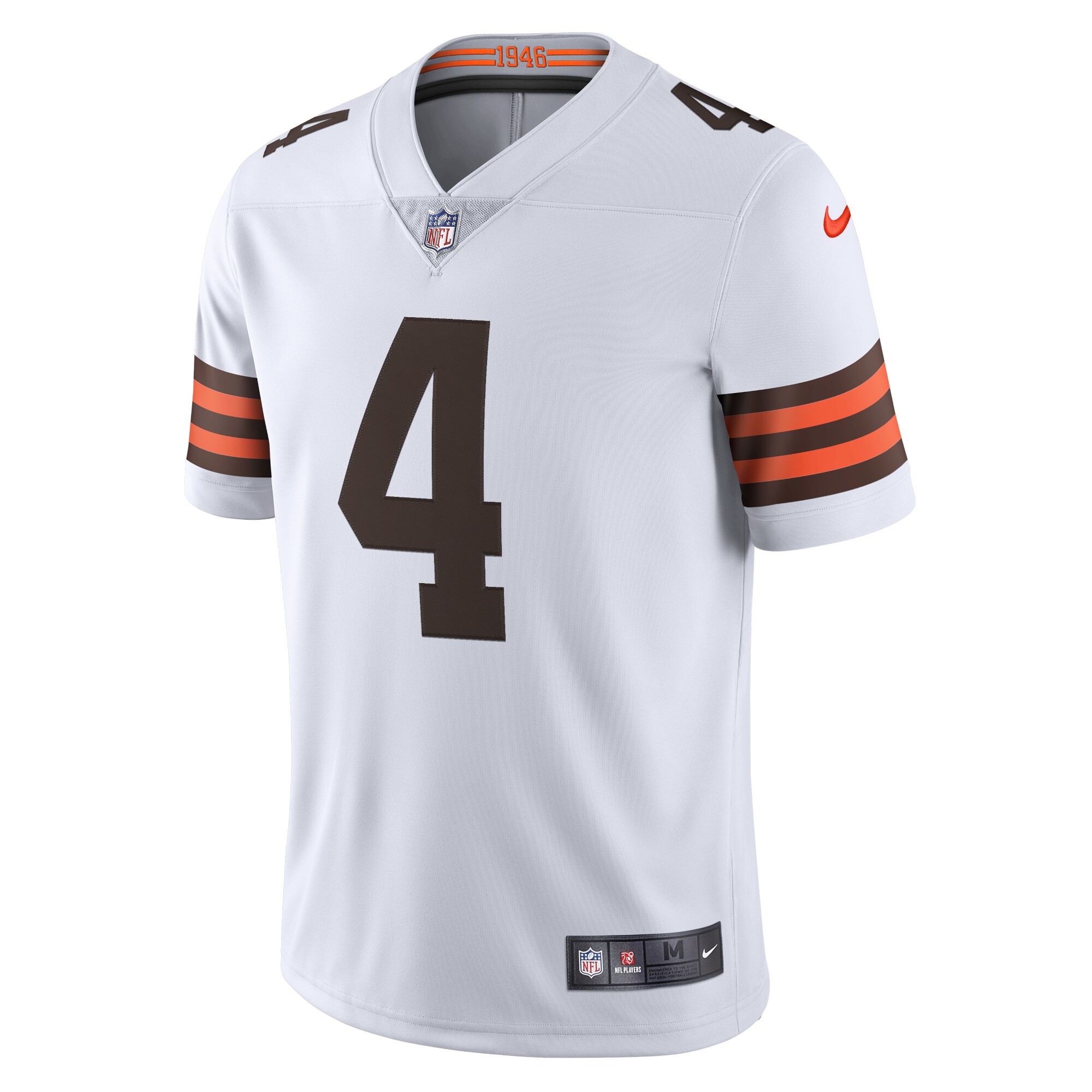 Deshaun Watson Cleveland Browns  2020 Vapor Limited Jersey - White