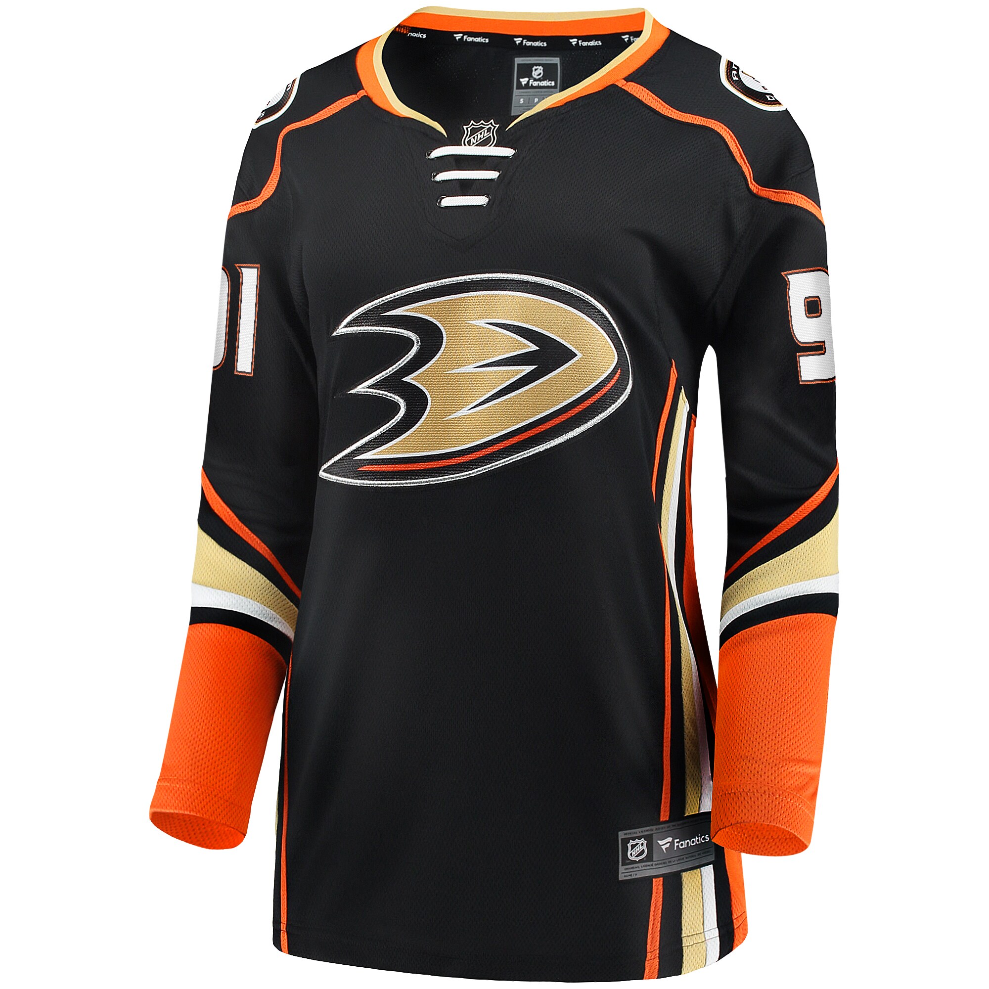 Leo Carlsson Anaheim Ducks Fanatics Women's Home Breakaway Player Jersey - Black