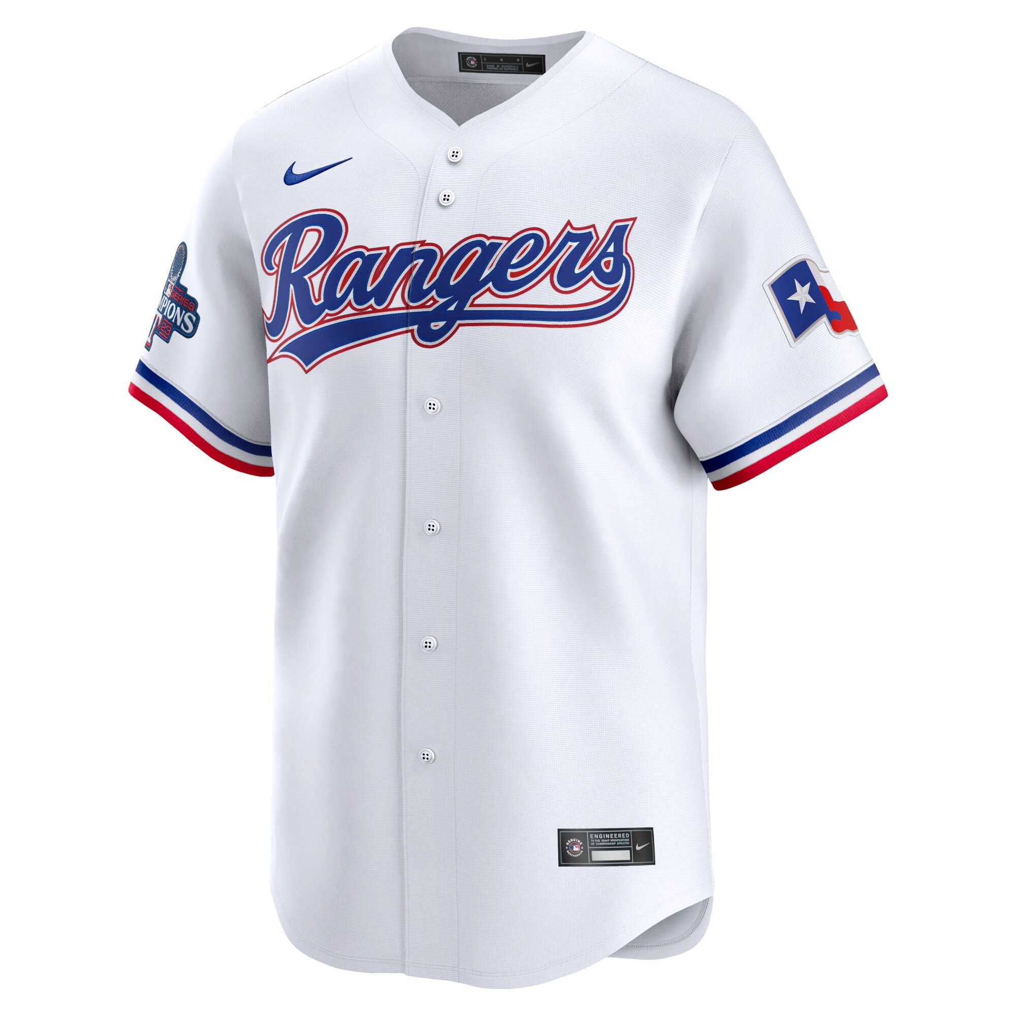 Adolis Garc\u00c3\u00ada Texas Rangers  Home 2023 World Series Champions Limited Jersey - White