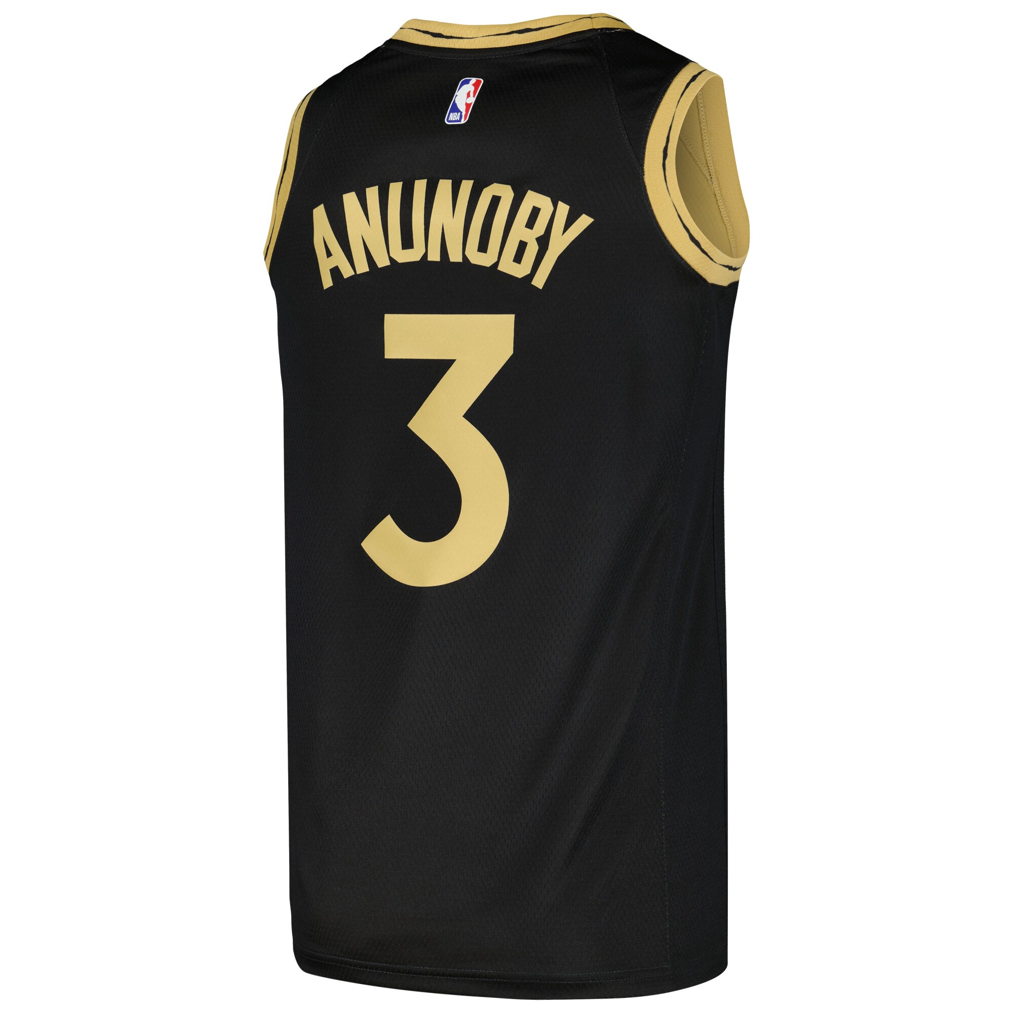 OG Anunoby Toronto Raptors  Swingman Player Jersey - City Edition - Black