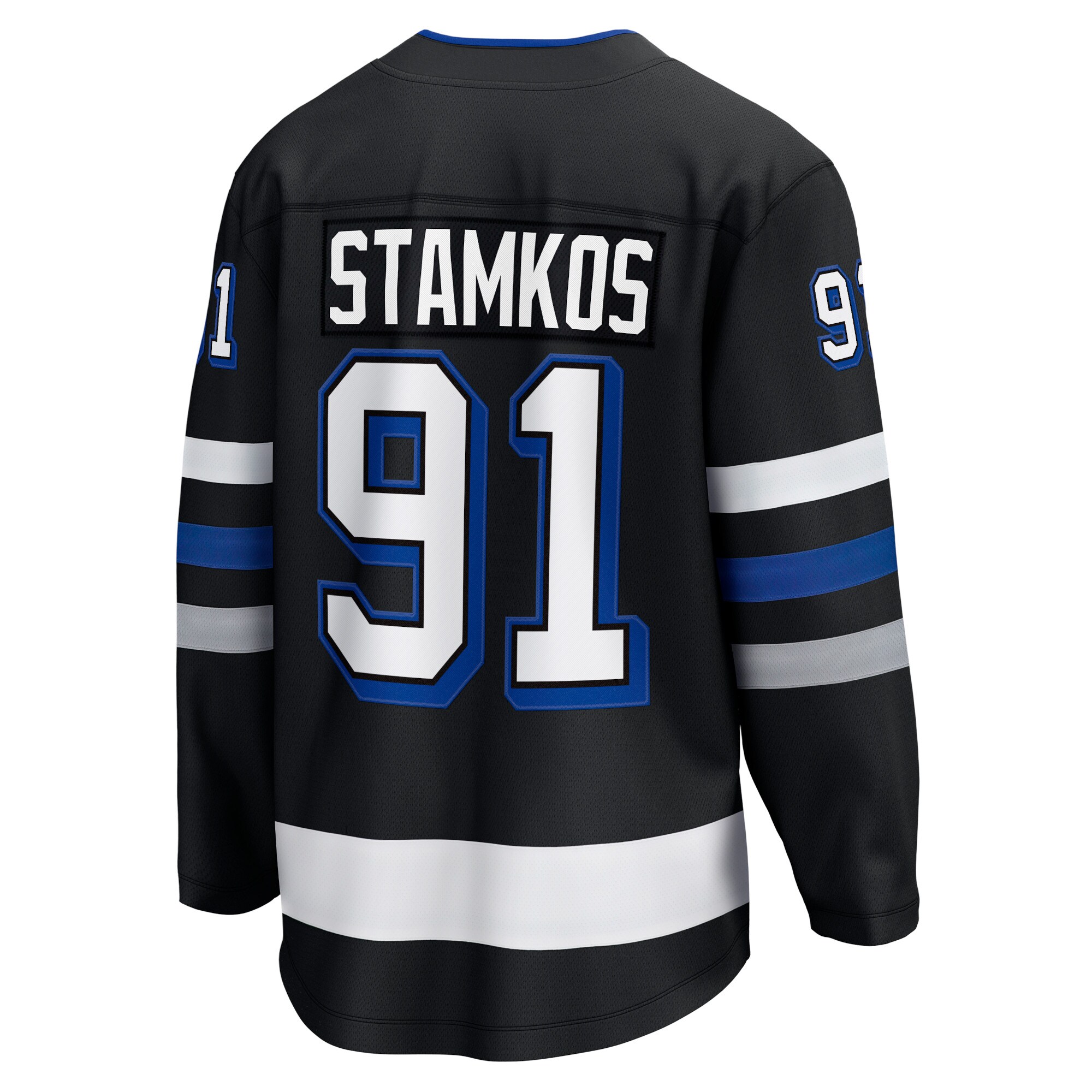 Steven Stamkos Tampa Bay Lightning Fanatics Alternate Premier Breakaway Player Jersey - Black