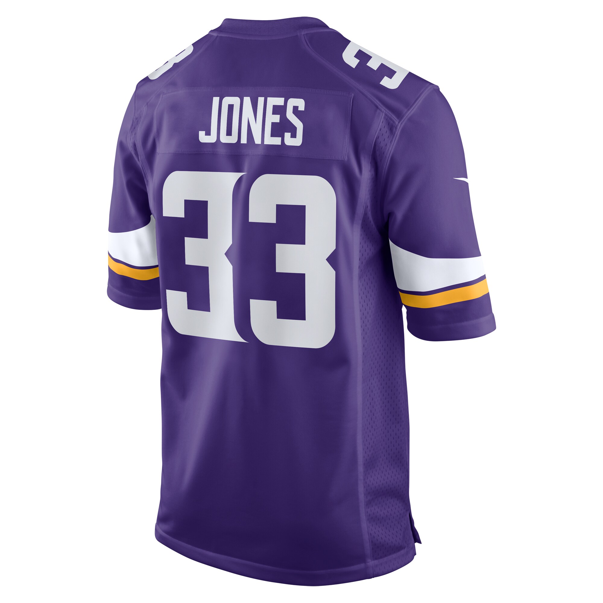 Aaron Jones Minnesota Vikings  Game Player Jersey - Purple