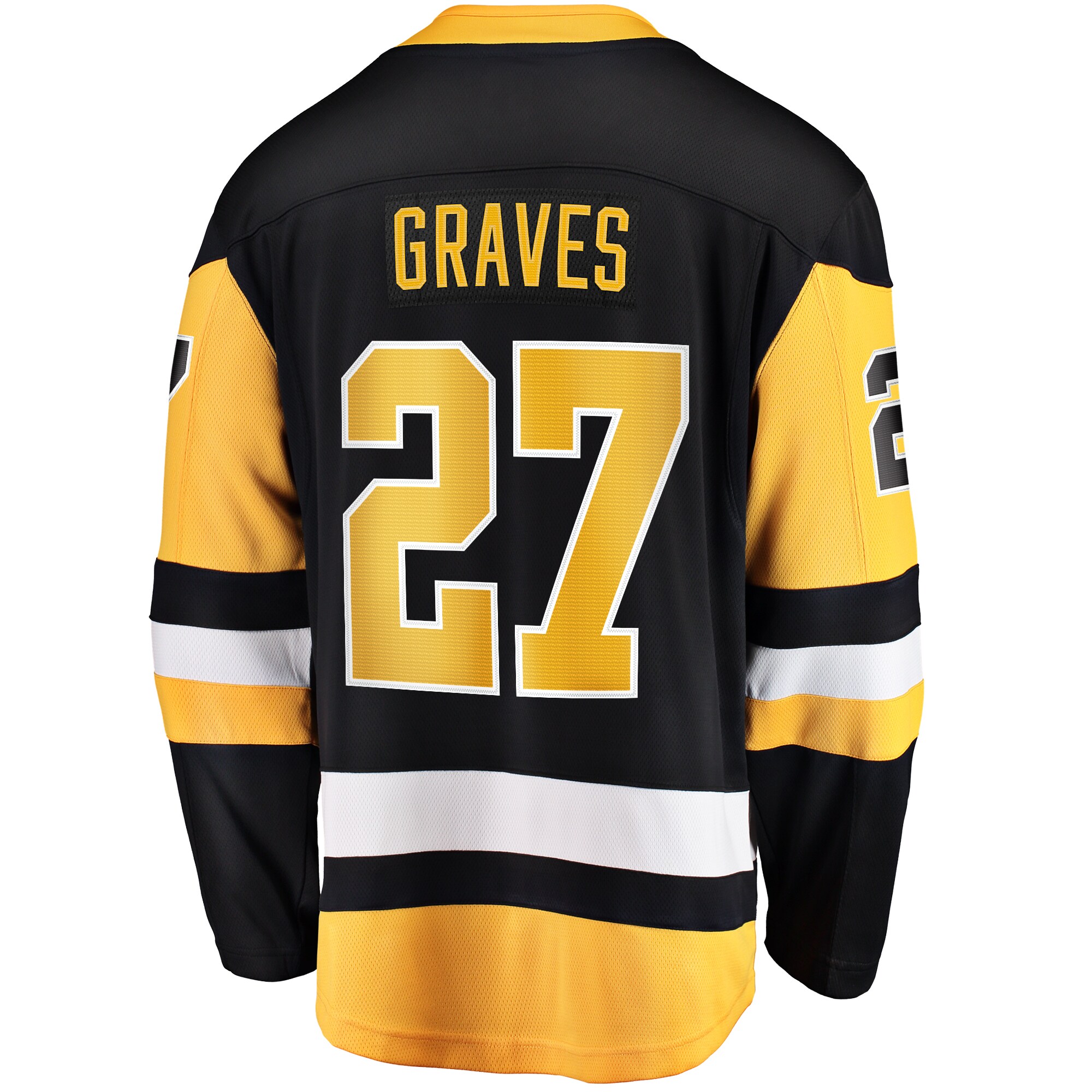 Ryan Graves Pittsburgh Penguins Fanatics Home Breakaway Jersey - Black