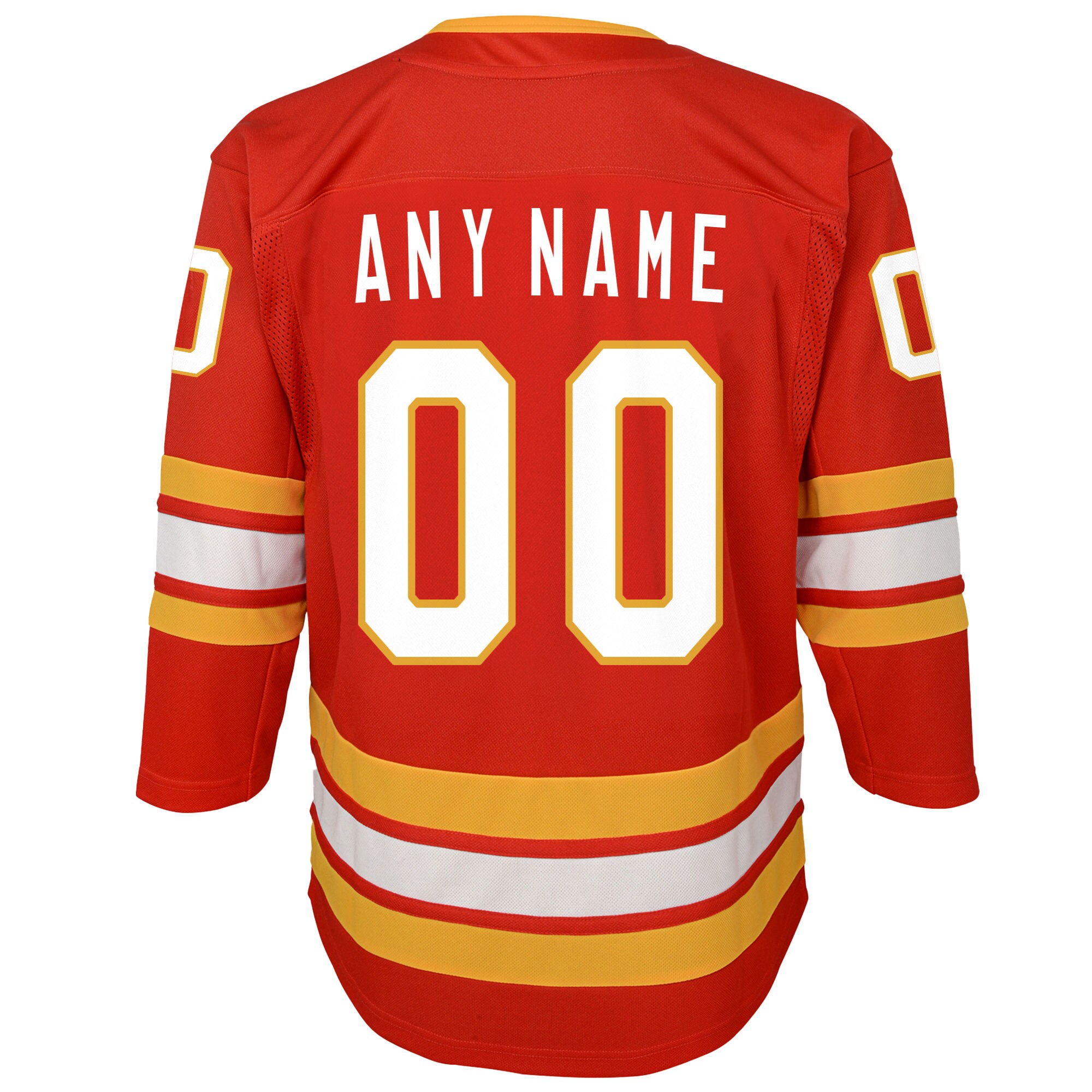 Calgary Flames Youth Home Custom Premier Jersey - Red