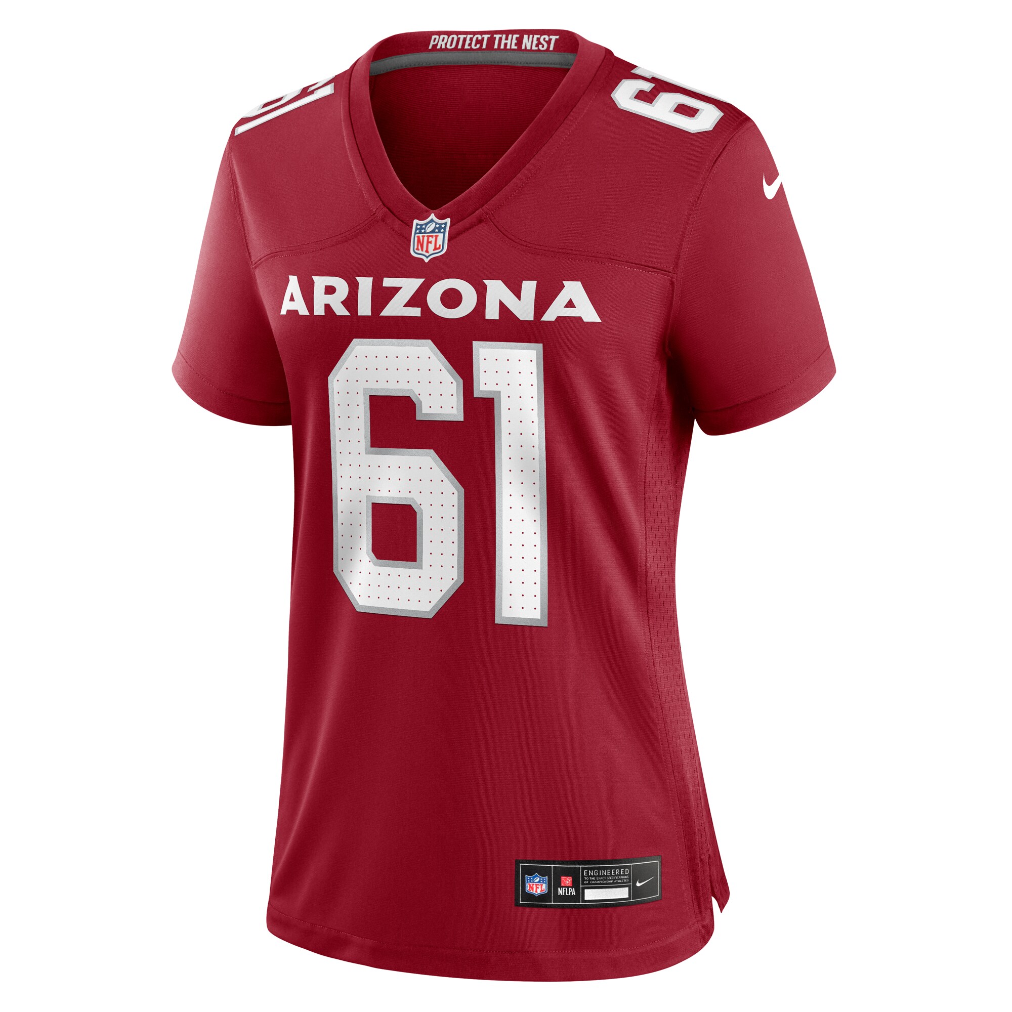 Carter O'Donnell Arizona Cardinals  Women's Team Game Jersey -  Cardinal