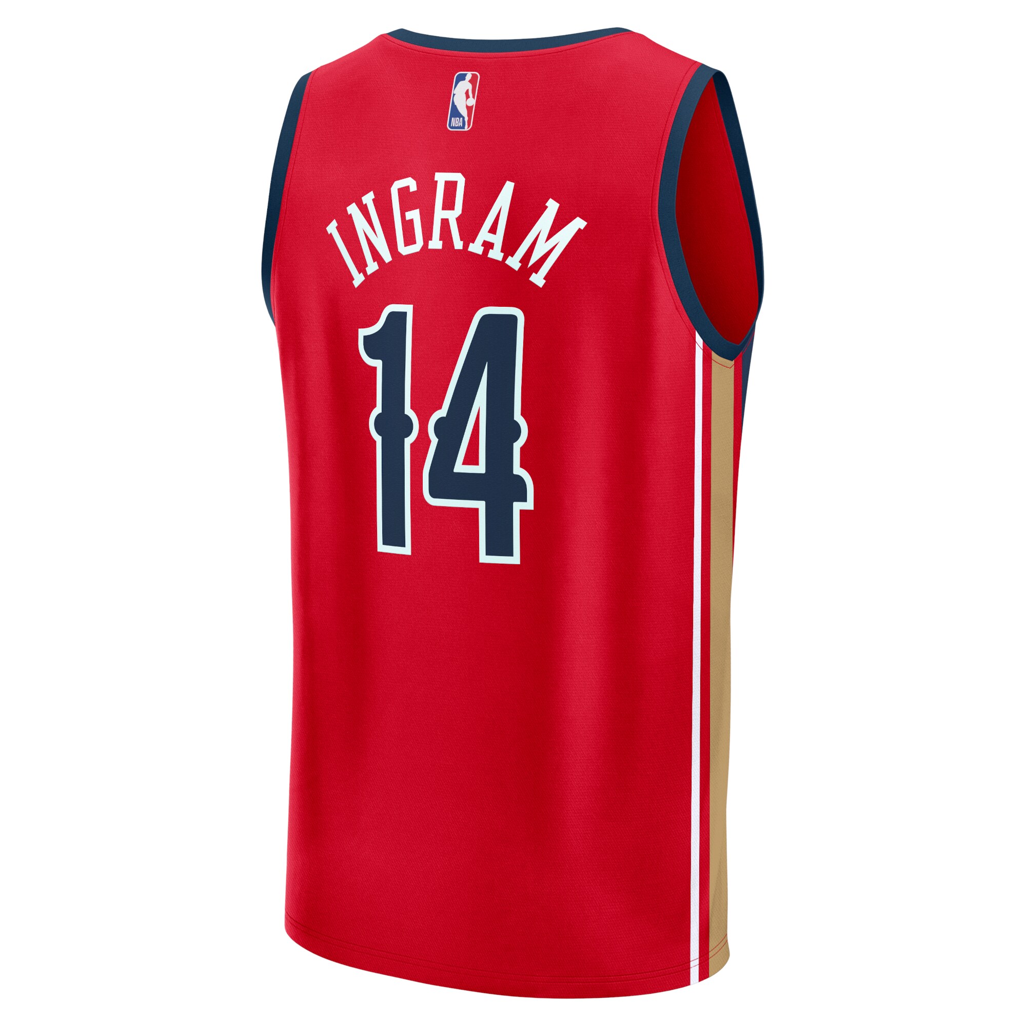 Brandon Ingram New Orleans Pelicans Fanatics Fast Break Replica Player Jersey - Statement Edition - Red
