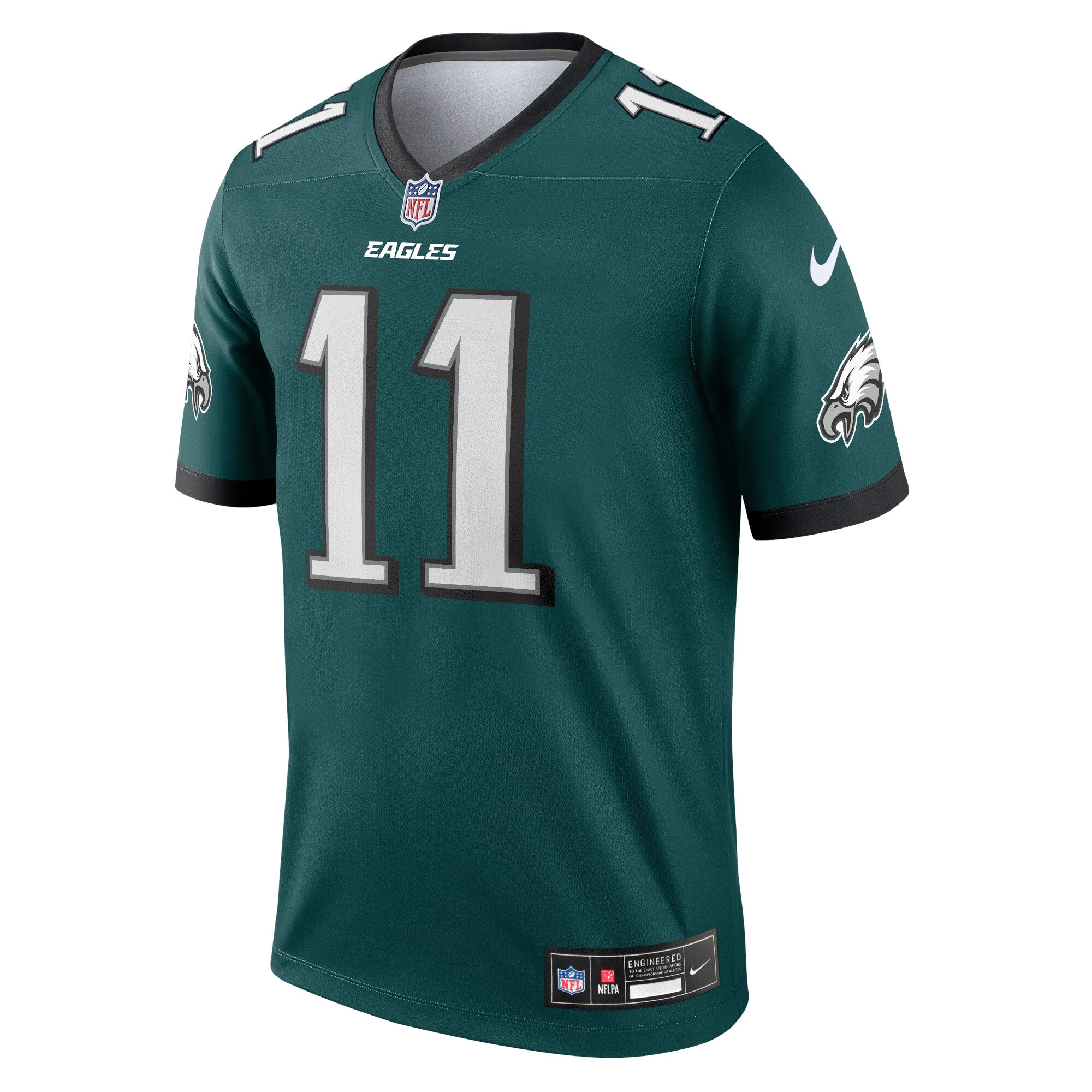 A.J. Brown Philadelphia Eagles  Legend Jersey - Midnight Green