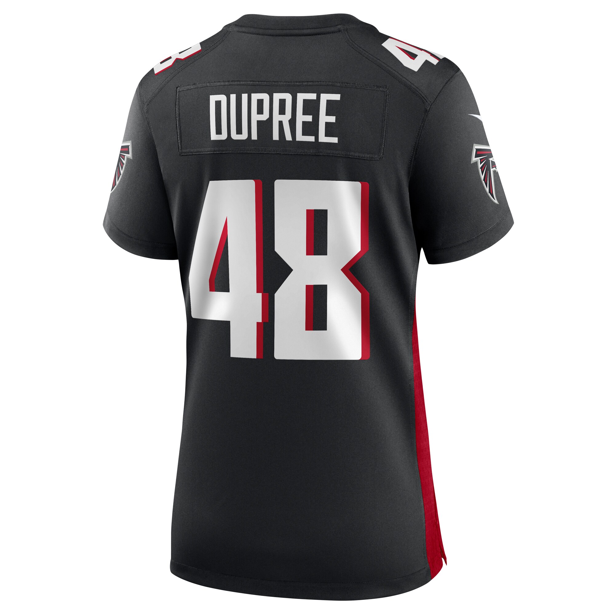 Bud Dupree Atlanta Falcons  Women's Game Player Jersey - Black
