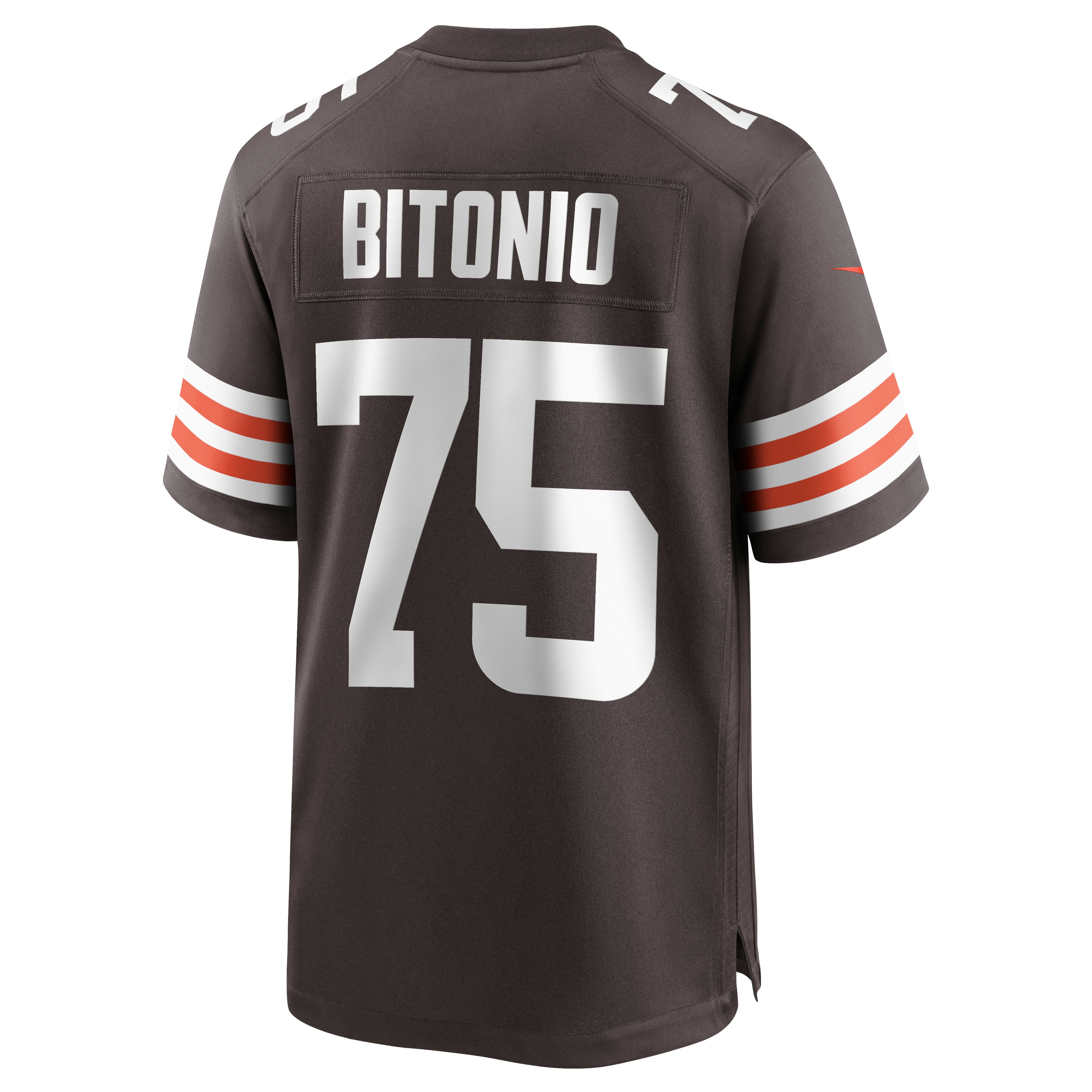 Joel Bitonio Cleveland Browns  Game Jersey - Brown