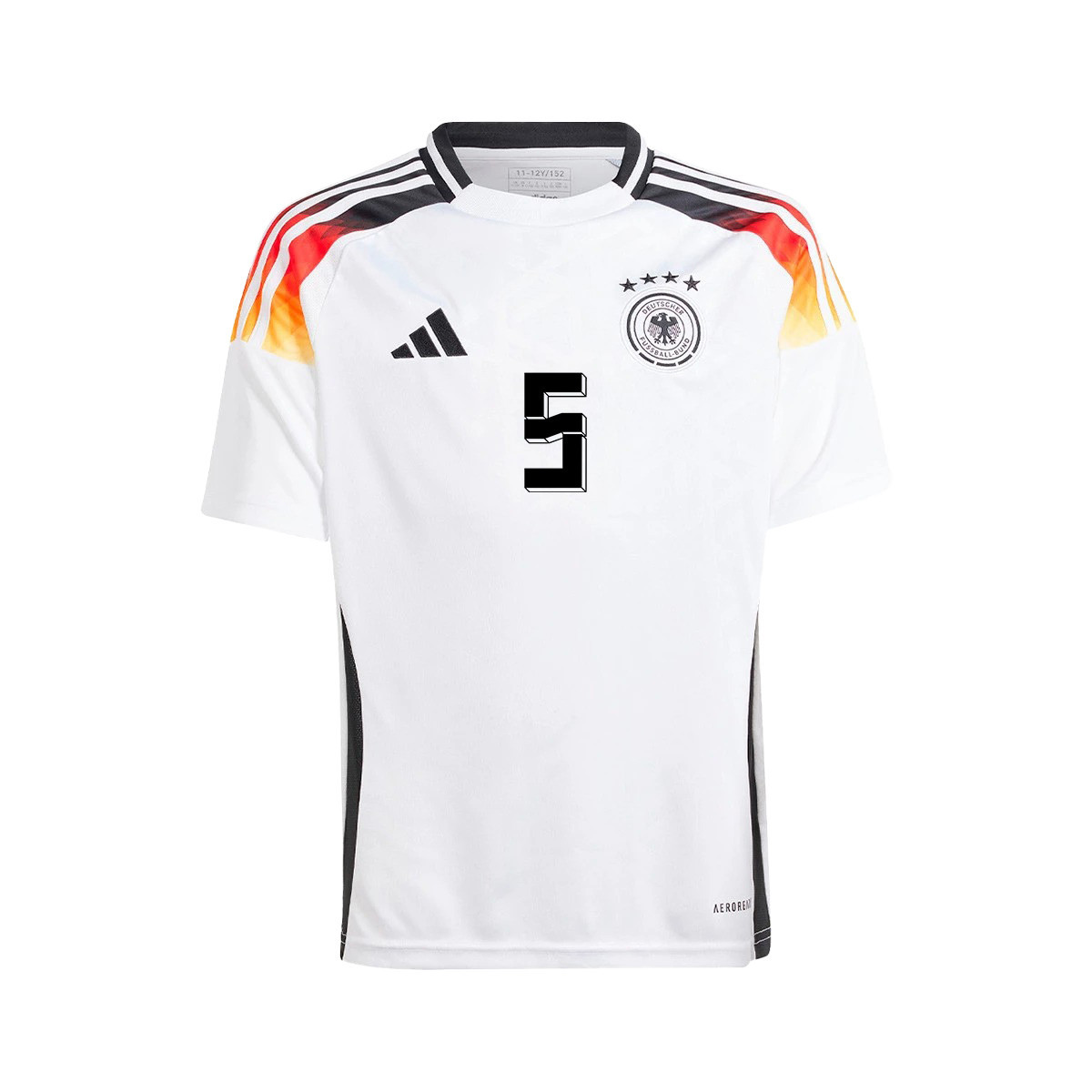 Pascal Groß 5 Signed Germany National Team 2024/25 YOUTH Jersey Autographed - Home