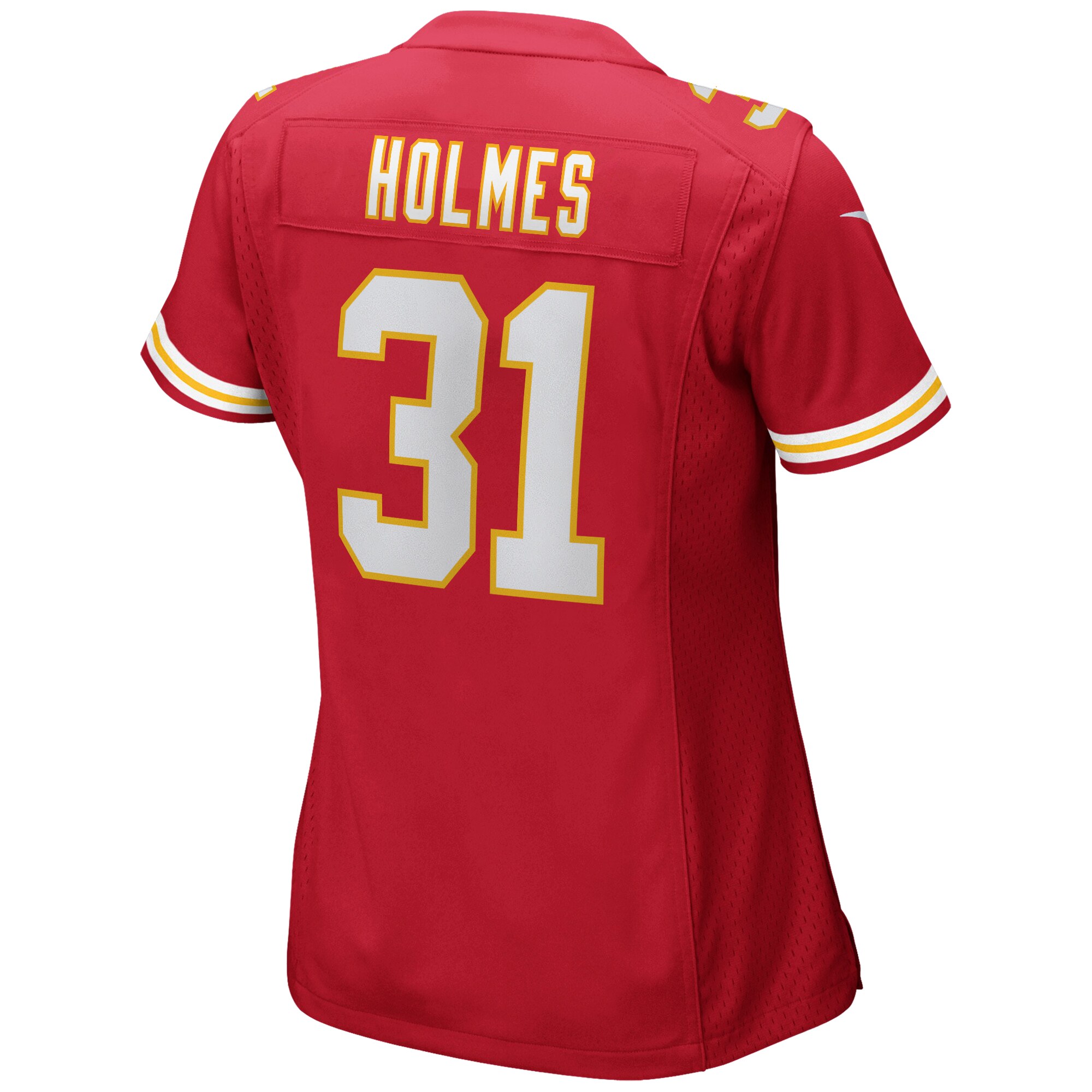 Priest Holmes Kansas City Chiefs  Women's Game Retired Player Jersey - Red