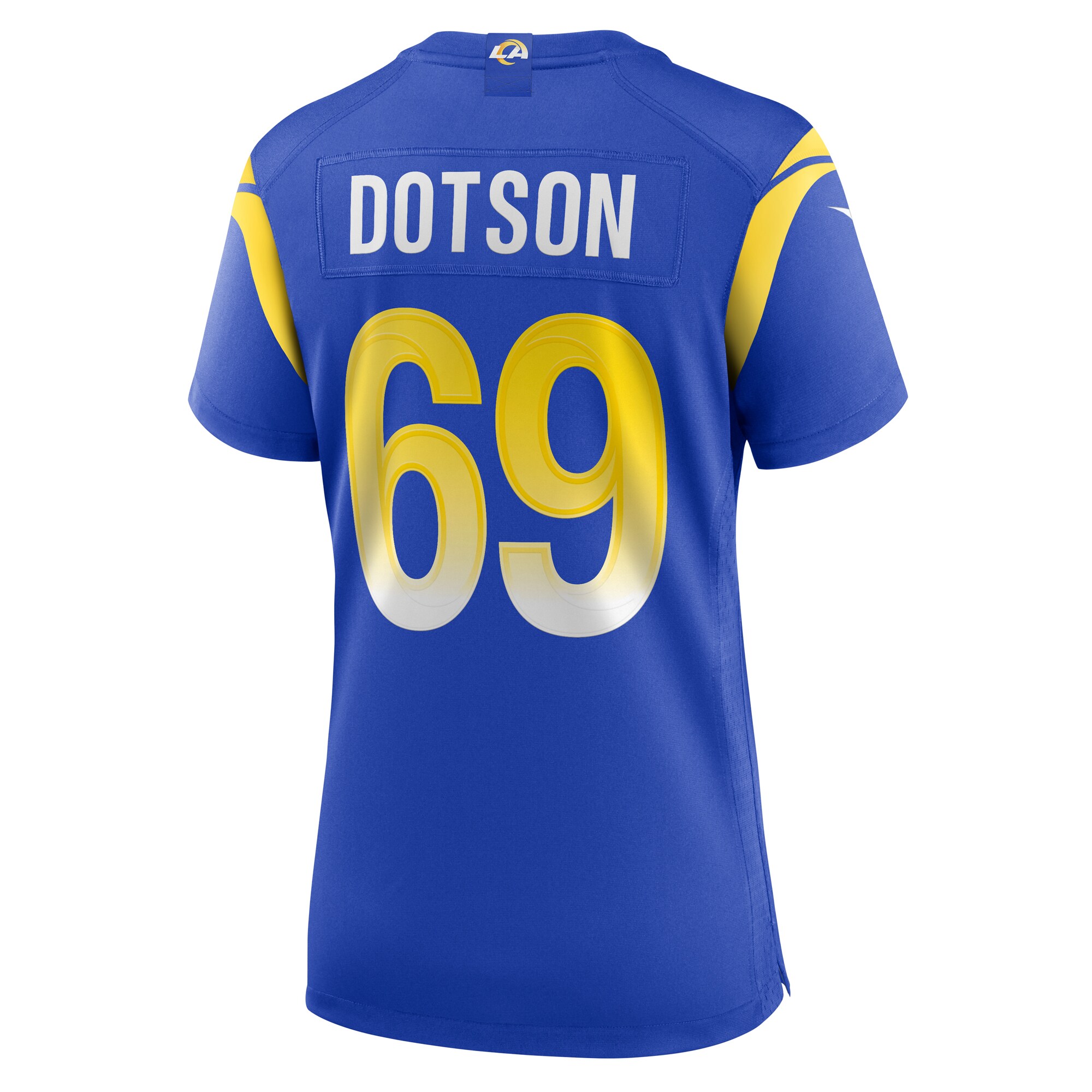 Kevin Dotson Los Angeles Rams  Women's  Game Jersey -  Royal