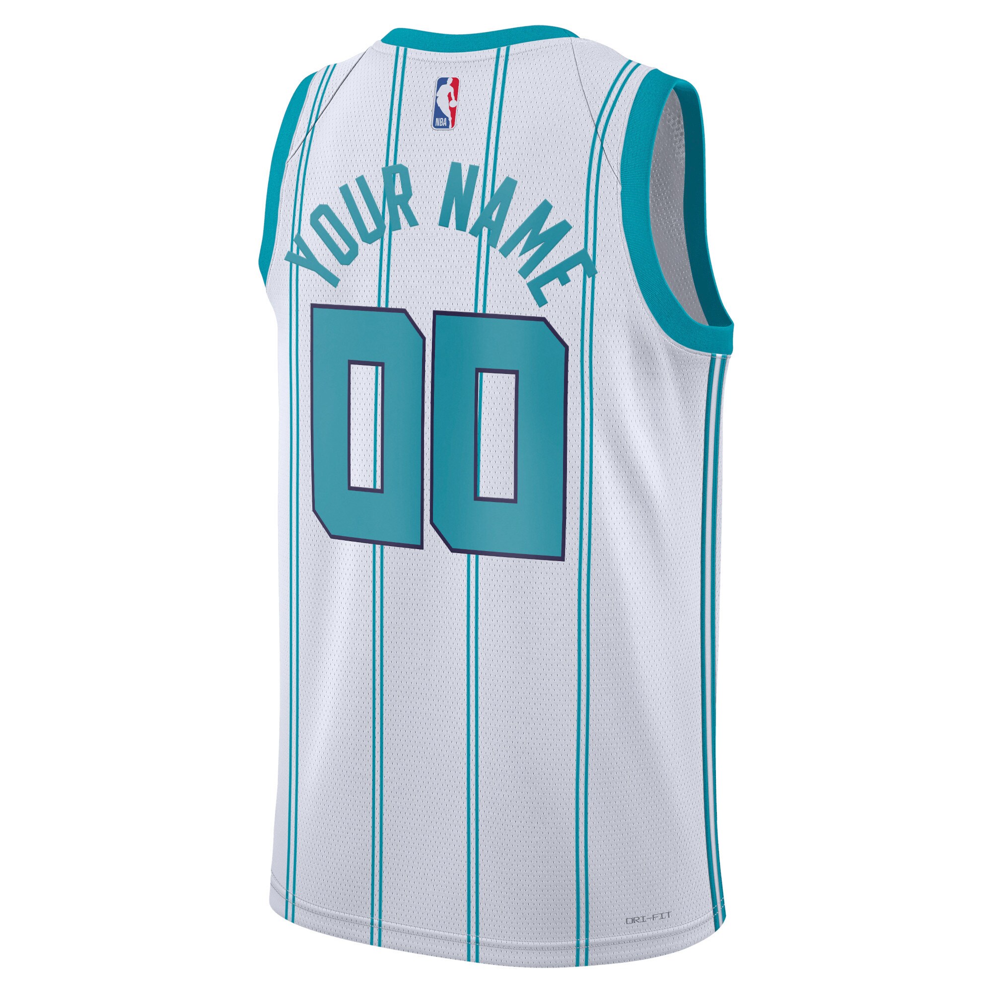 Charlotte Hornets Jordan Brand Unisex Swingman Custom Jersey White - Association Edition