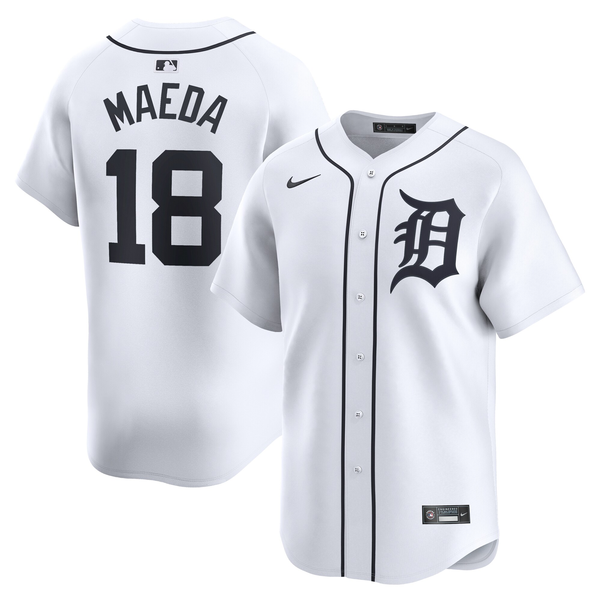 Kenta Maeda Detroit Tigers  Home Limited Player Jersey\u00c2\u00a0\u00e2\u20ac\u201c White