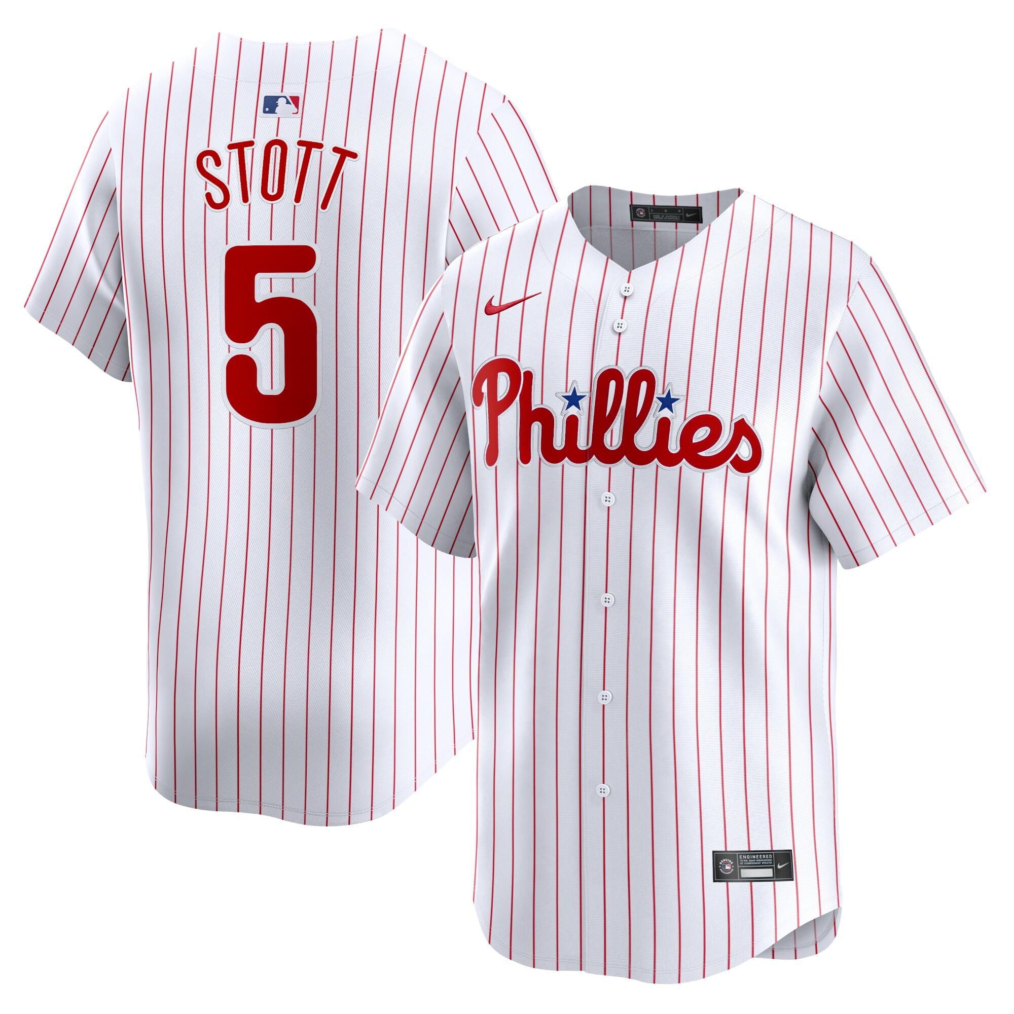 Bryson Stott Philadelphia Phillies  Home Limited Player Jersey - White