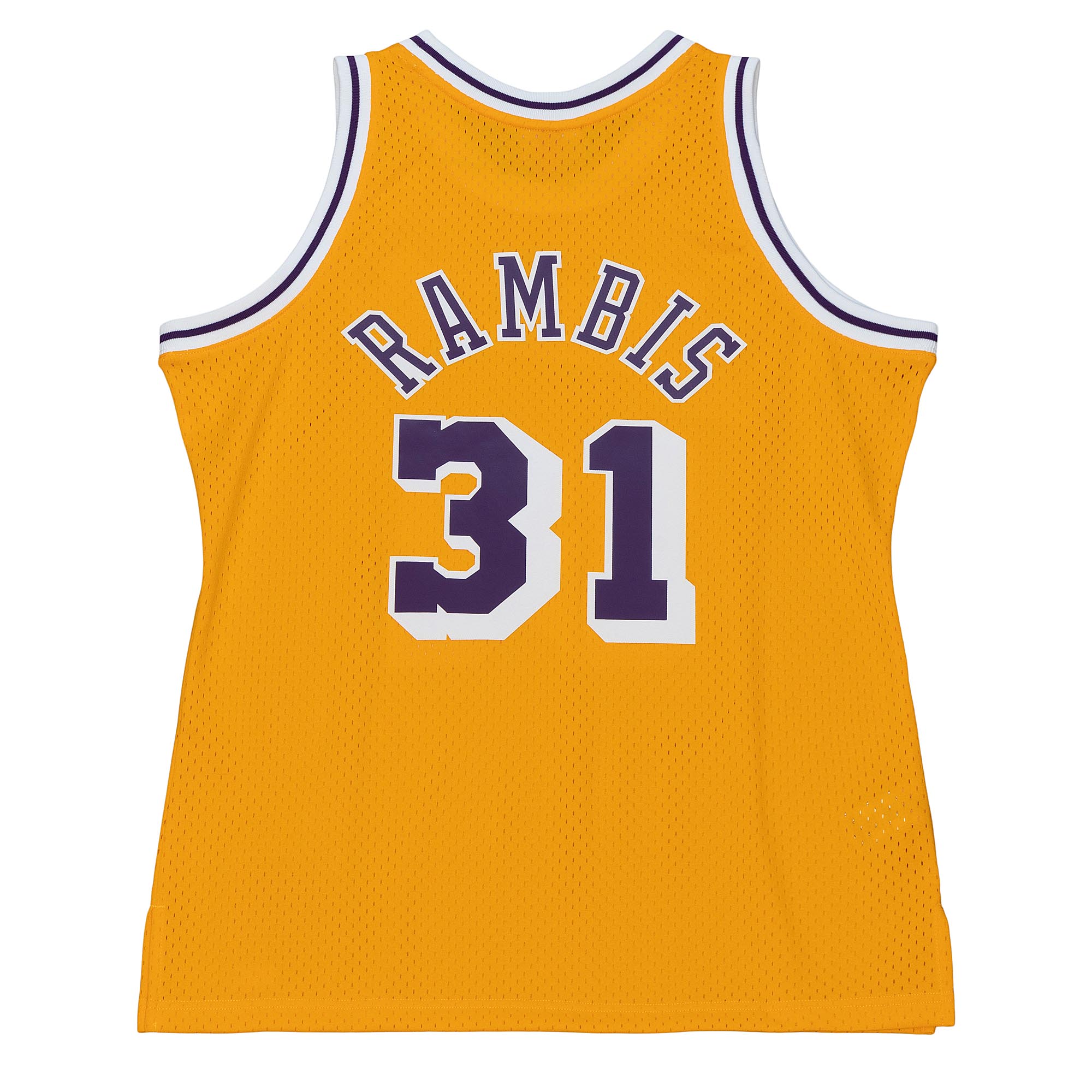 Kurt Rambis Los Angeles Lakers Mitchell & Ness 1984\/85 Swingman Jersey - Gold