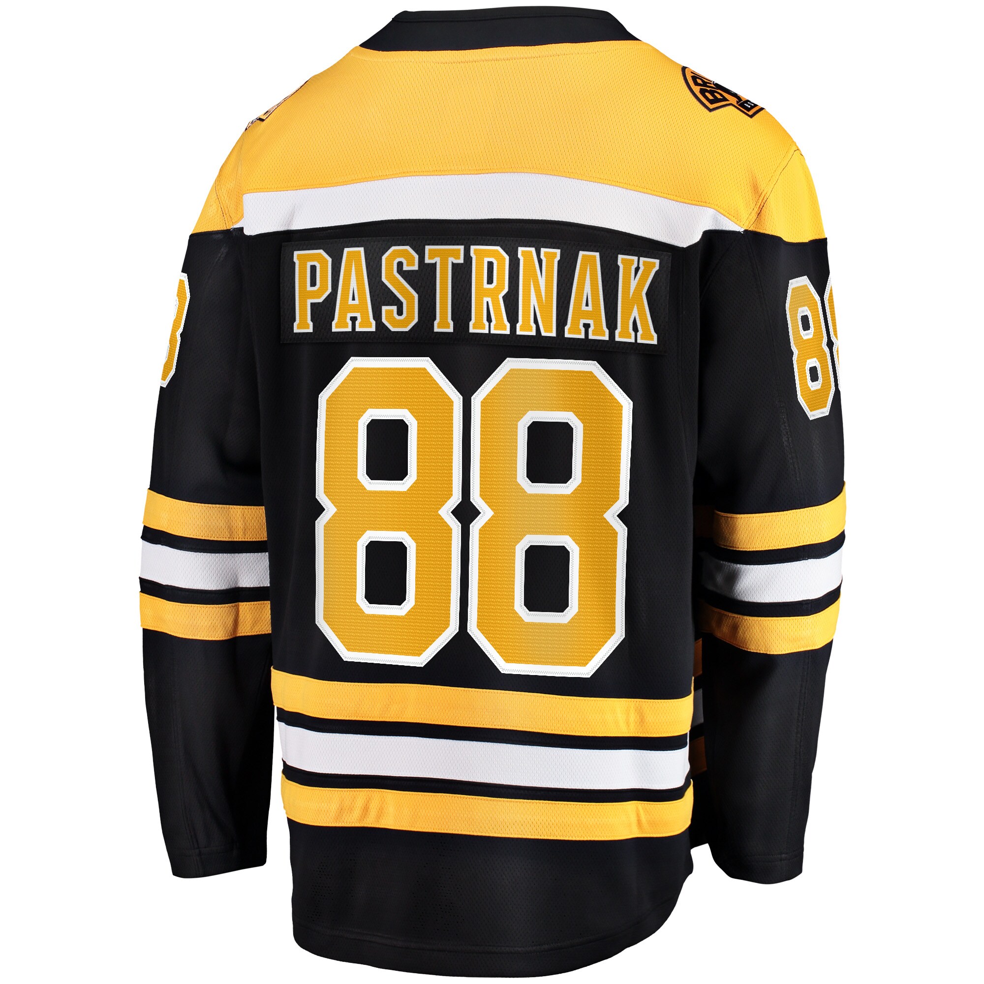 David Pastrnak Boston Bruins Fanatics Home Breakaway Jersey - Black