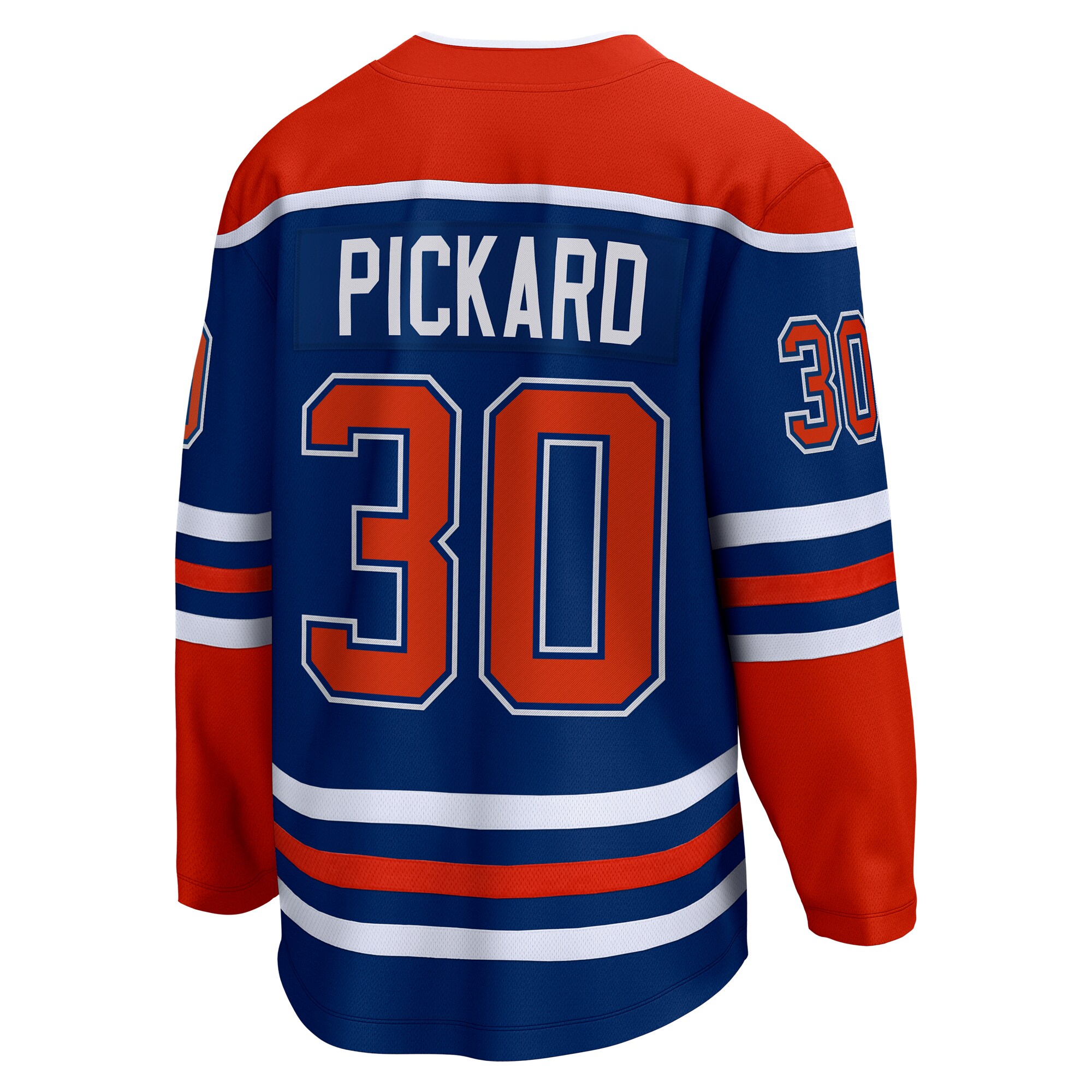 Calvin Pickard Edmonton Oilers Fanatics Home Premier Breakaway Player Jersey - Royal