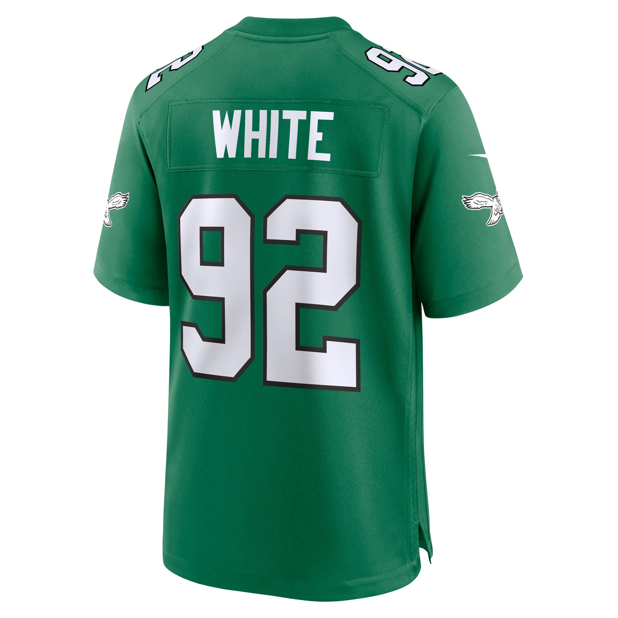 Reggie White Philadelphia Eagles  Alternate Game Jersey - Kelly Green