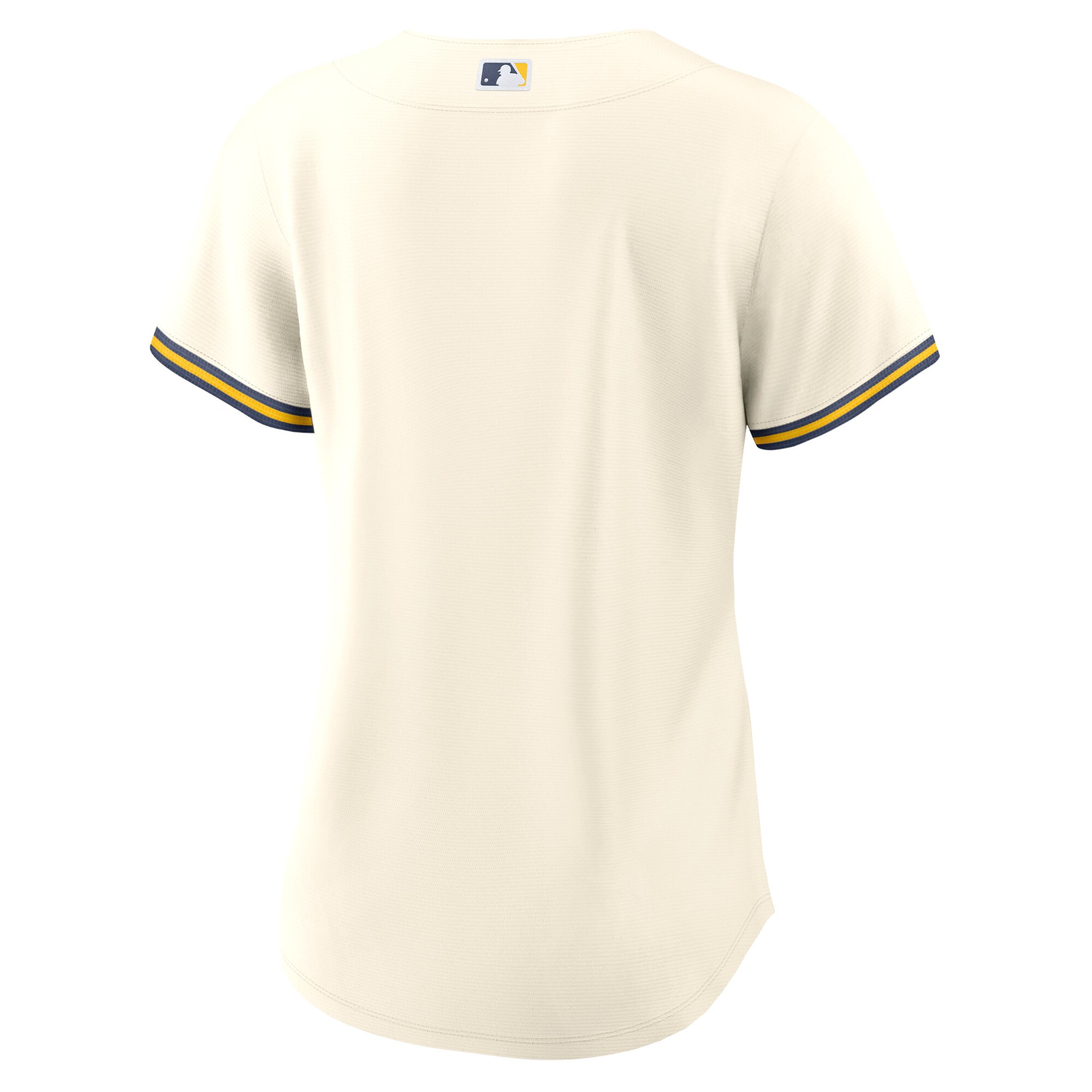 Milwaukee Brewers  Women's Home Replica Team Jersey - Cream