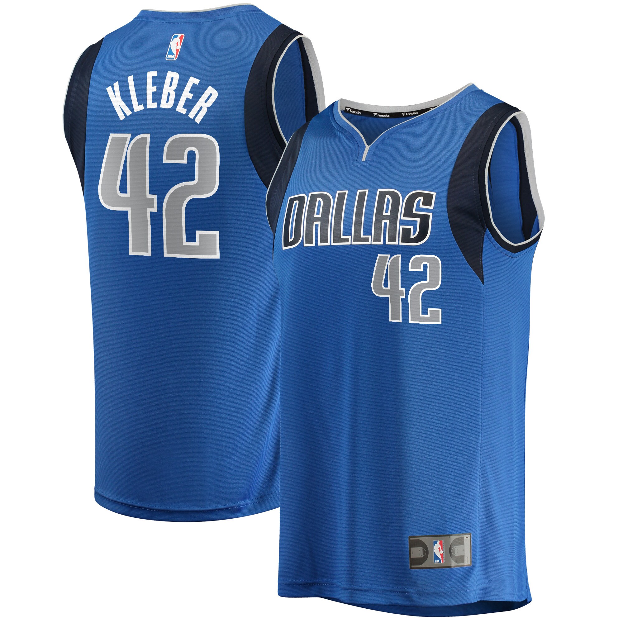 Maxi Kleber Dallas Mavericks Fanatics Youth Fast Break Player Jersey - Icon Edition - Blue