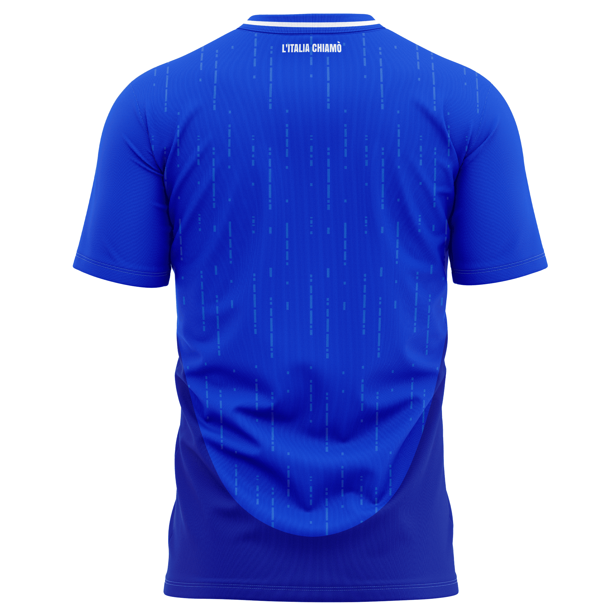Italy National Team 2024 Home Kits AOP T-shirt - Blue