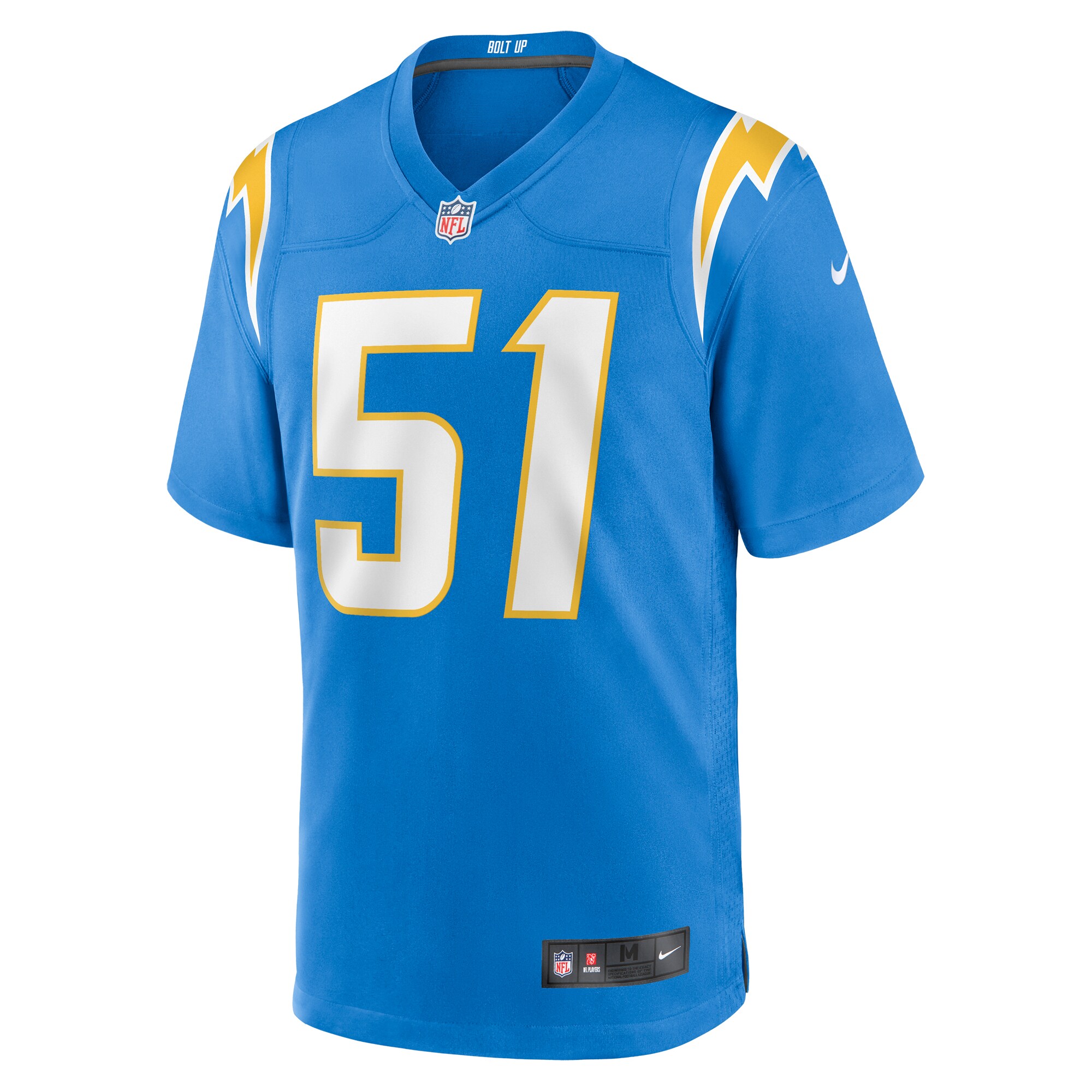 Sebastian Joseph-Day Los Angeles Chargers  Game Player Jersey - Powder Blue