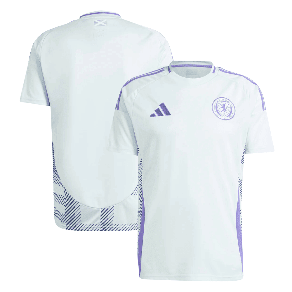 Scotland National Team 2024 Away Stadium Men Jersey - White