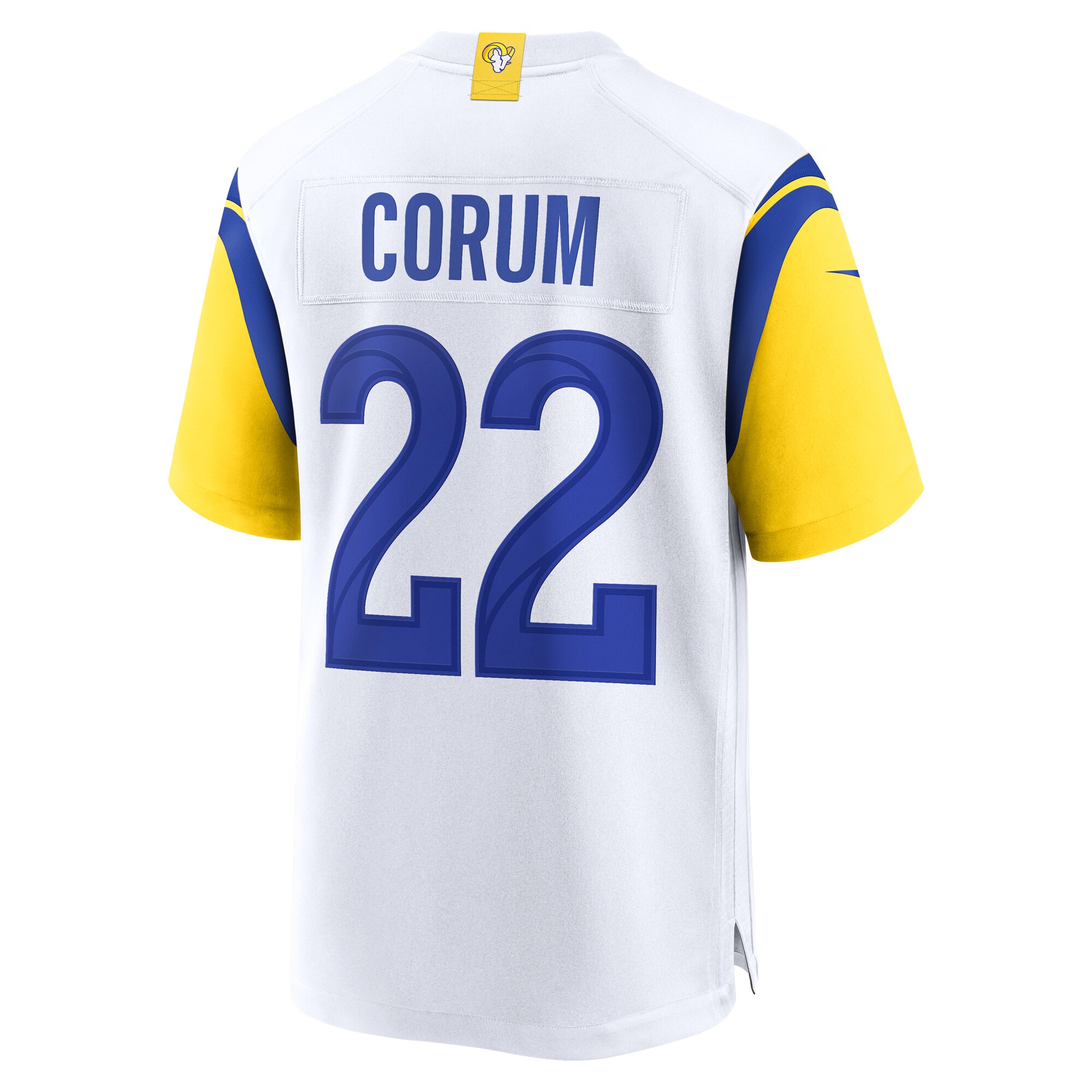 Blake Corum Los Angeles Rams  Game Jersey -  White