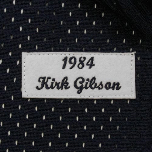 Kirk Gibson Detroit Tigers Mitchell & Ness 1984 Authentic Cooperstown Collection Mesh Batting Practice Jersey - Navy