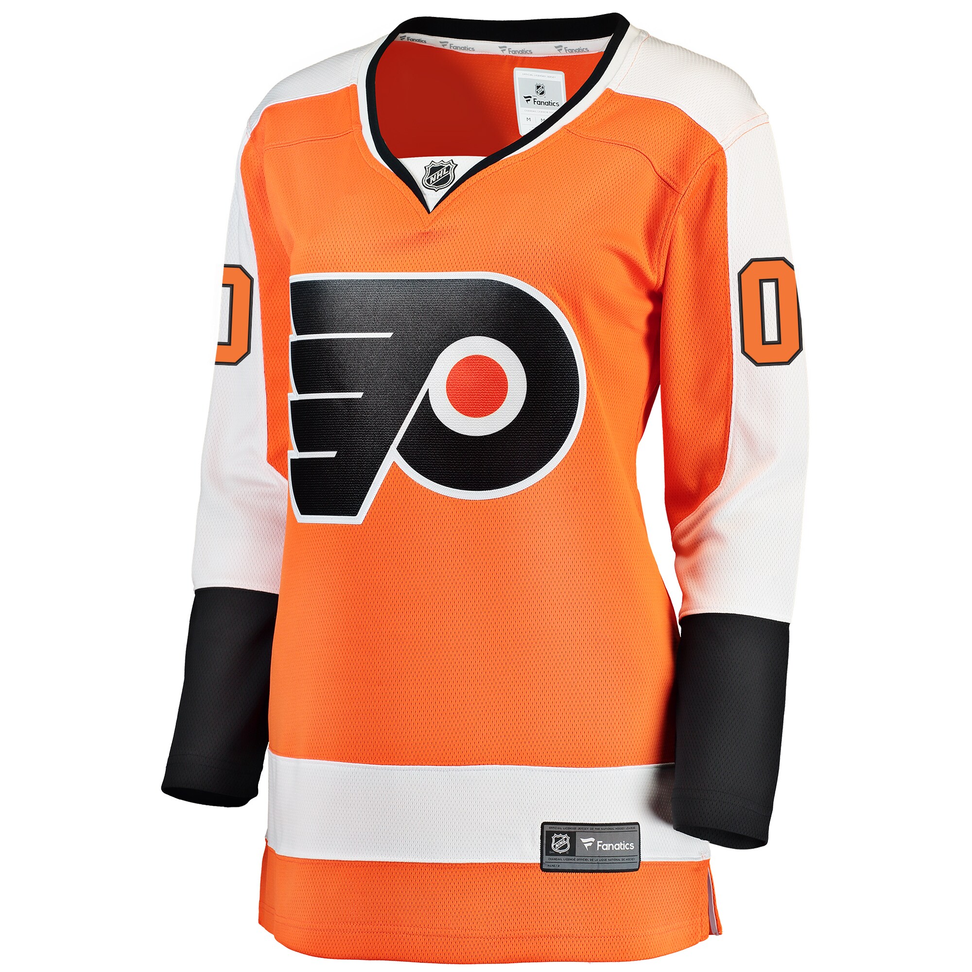 Philadelphia Flyers Fanatics Women's Home Breakaway Custom Jersey - Orange