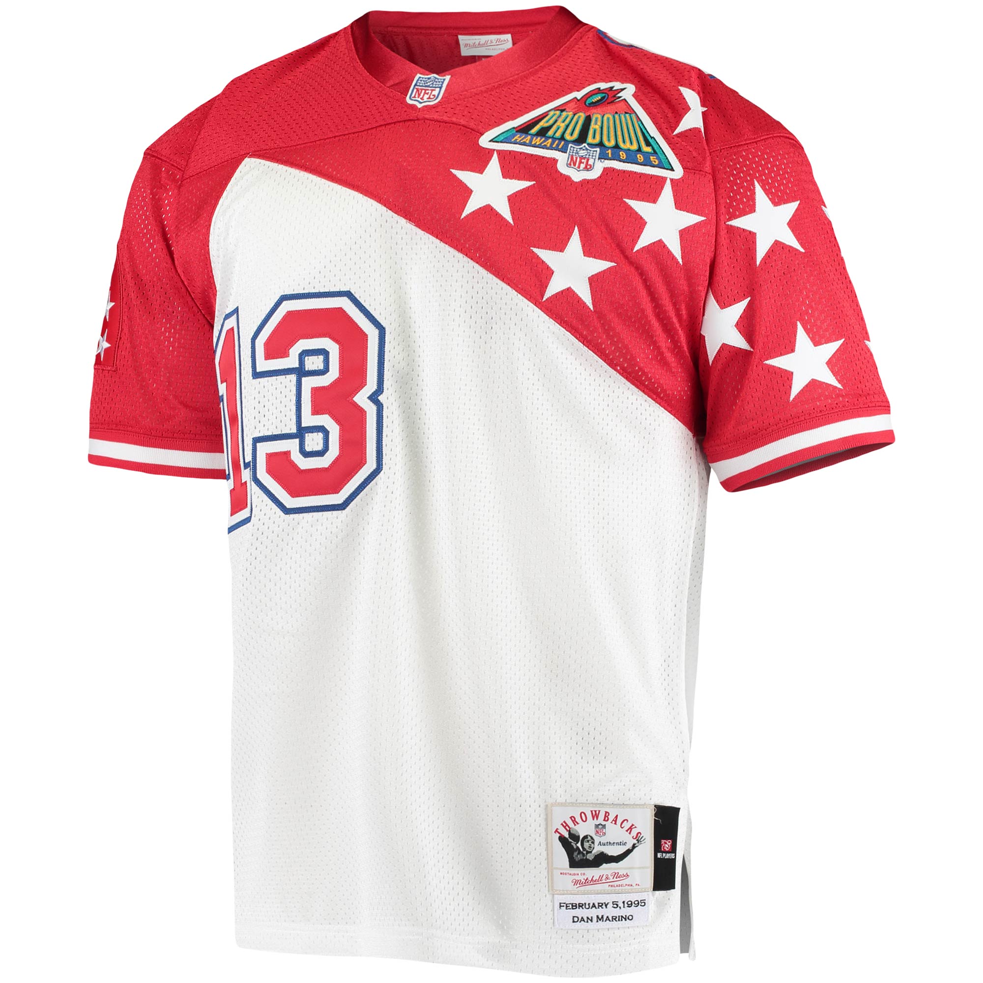 Dan Marino AFC Mitchell & Ness 1994 Pro Bowl Authentic Jersey - White\/Red