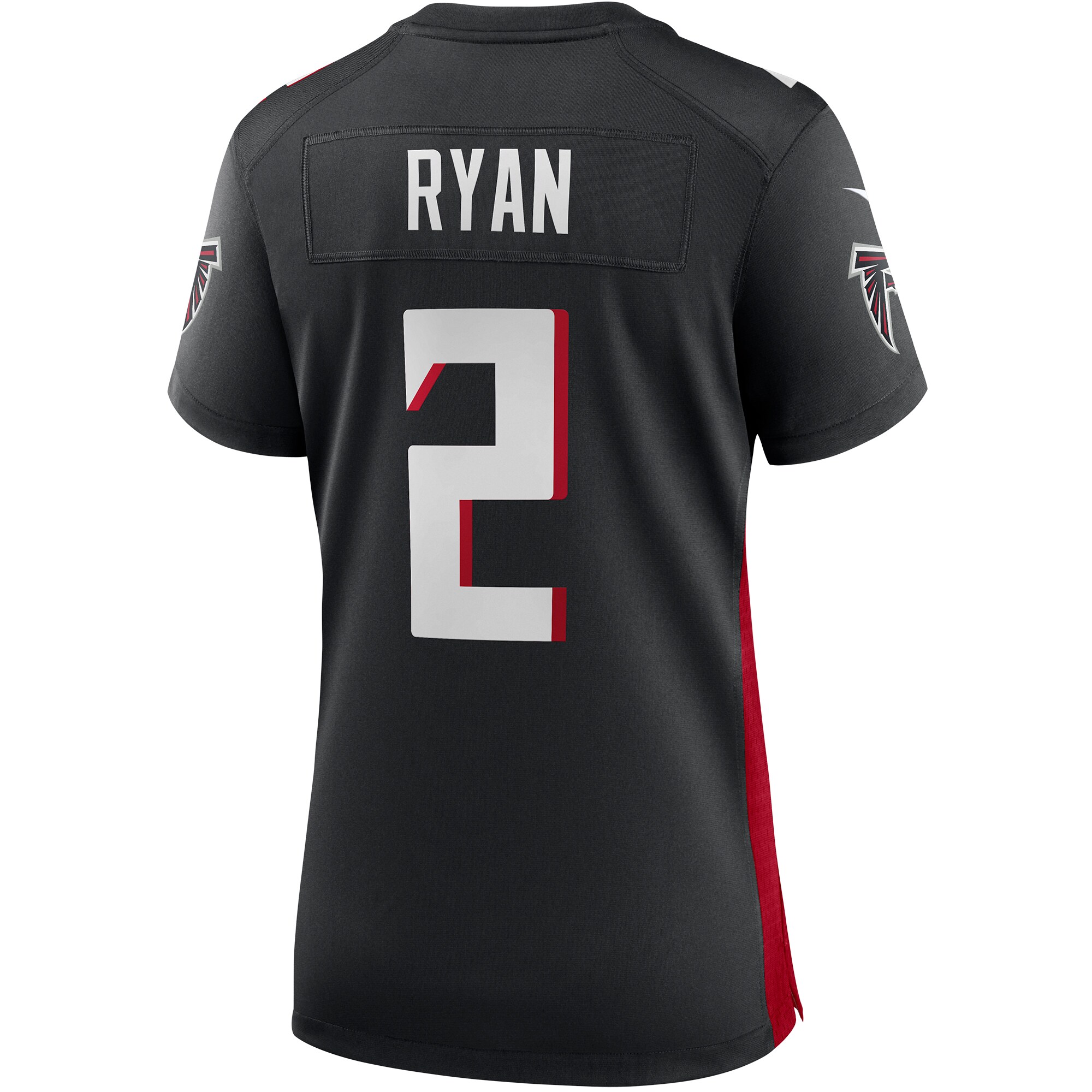 Matt Ryan Atlanta Falcons  Women's Player Game Jersey - Black