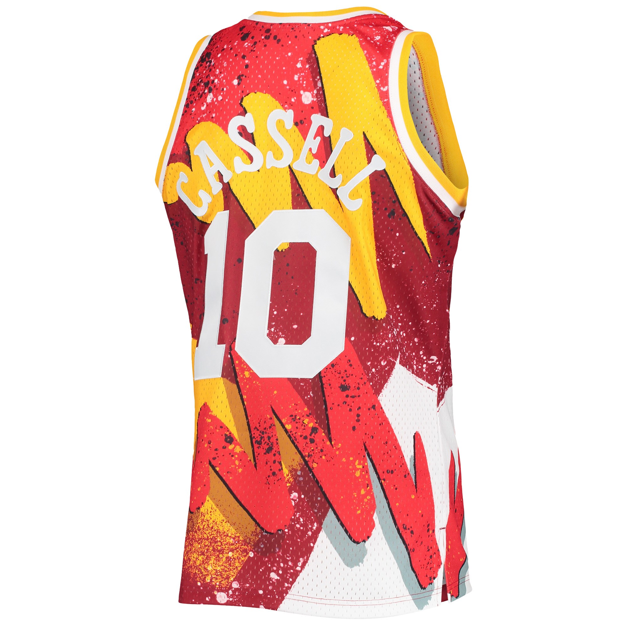 Sam Cassell Houston Rockets Mitchell & Ness Hardwood Classics 1993\/94 Hyper Hoops Swingman Jersey - Red