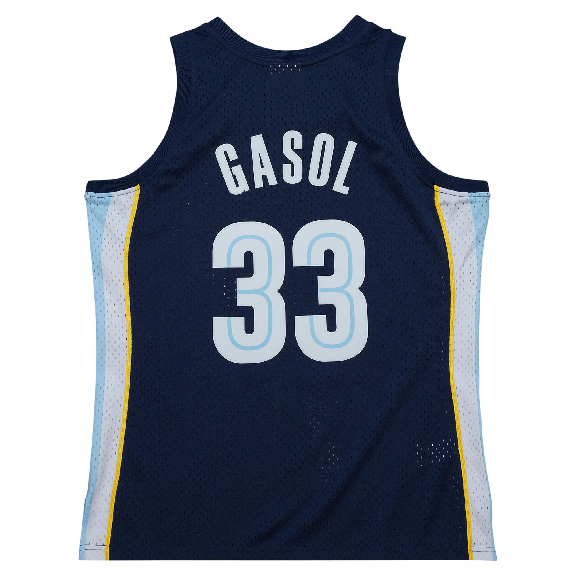 Marc Gasol Memphis Grizzlies Mitchell & Ness  2008\/09 Hardwood Classics Swingman Throwback Jersey - Navy