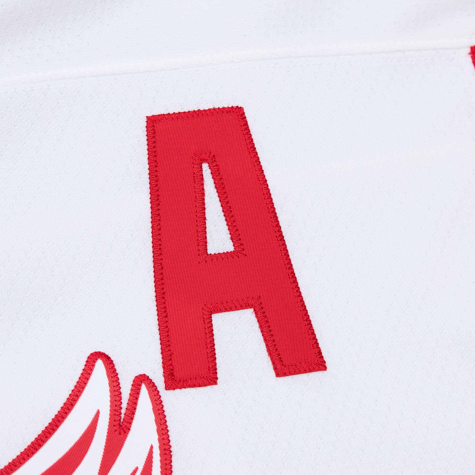 Brendan Shanahan Detroit Red Wings Mitchell & Ness  2001\/02 Alternate Captain Blue Line Player Jersey - White