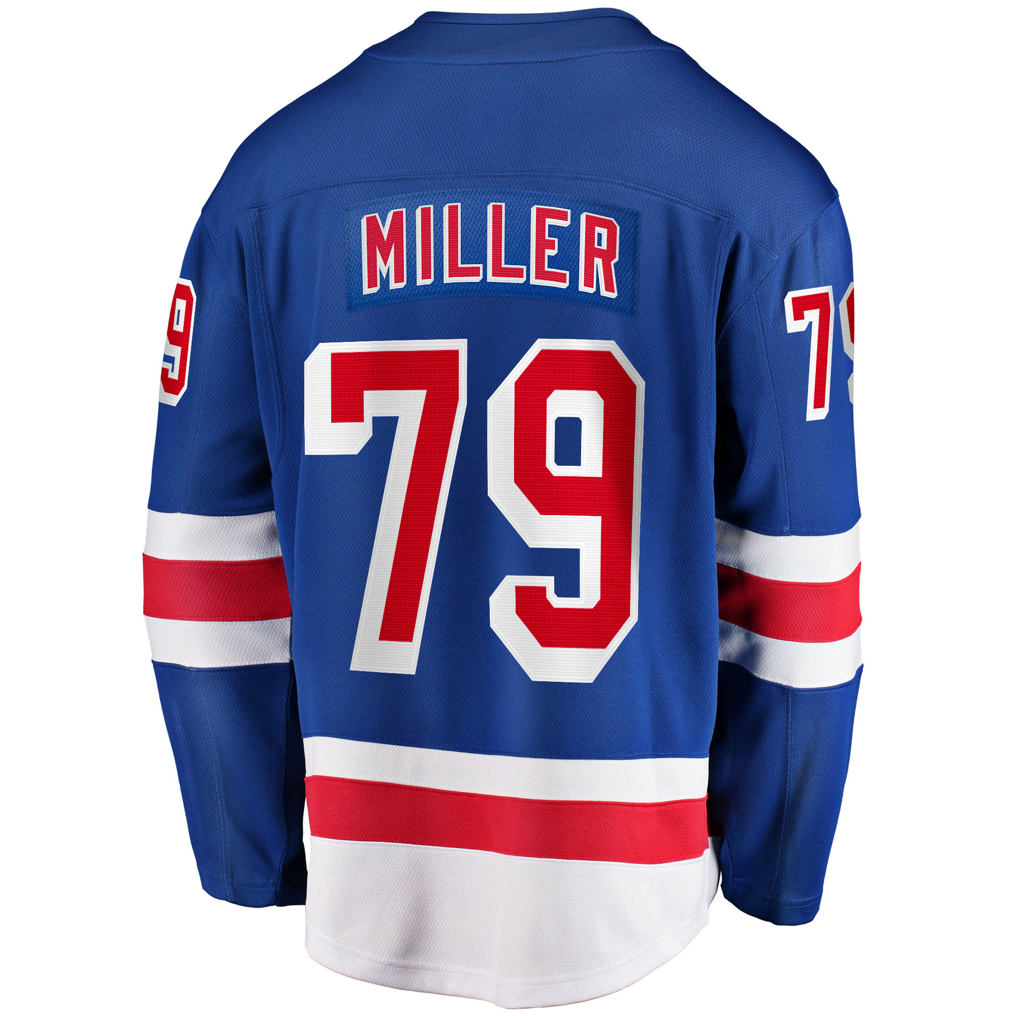 K'Andre Miller New York Rangers Fanatics Home Breakaway Replica Jersey - Blue