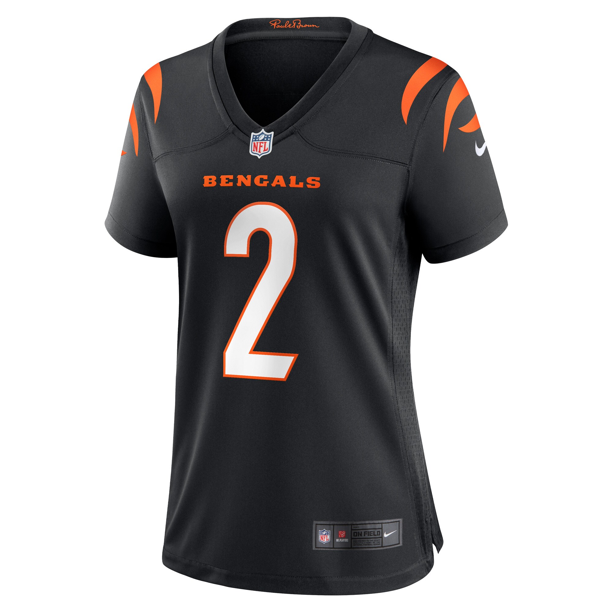 Evan McPherson Cincinnati Bengals  Women's Game Jersey - Black