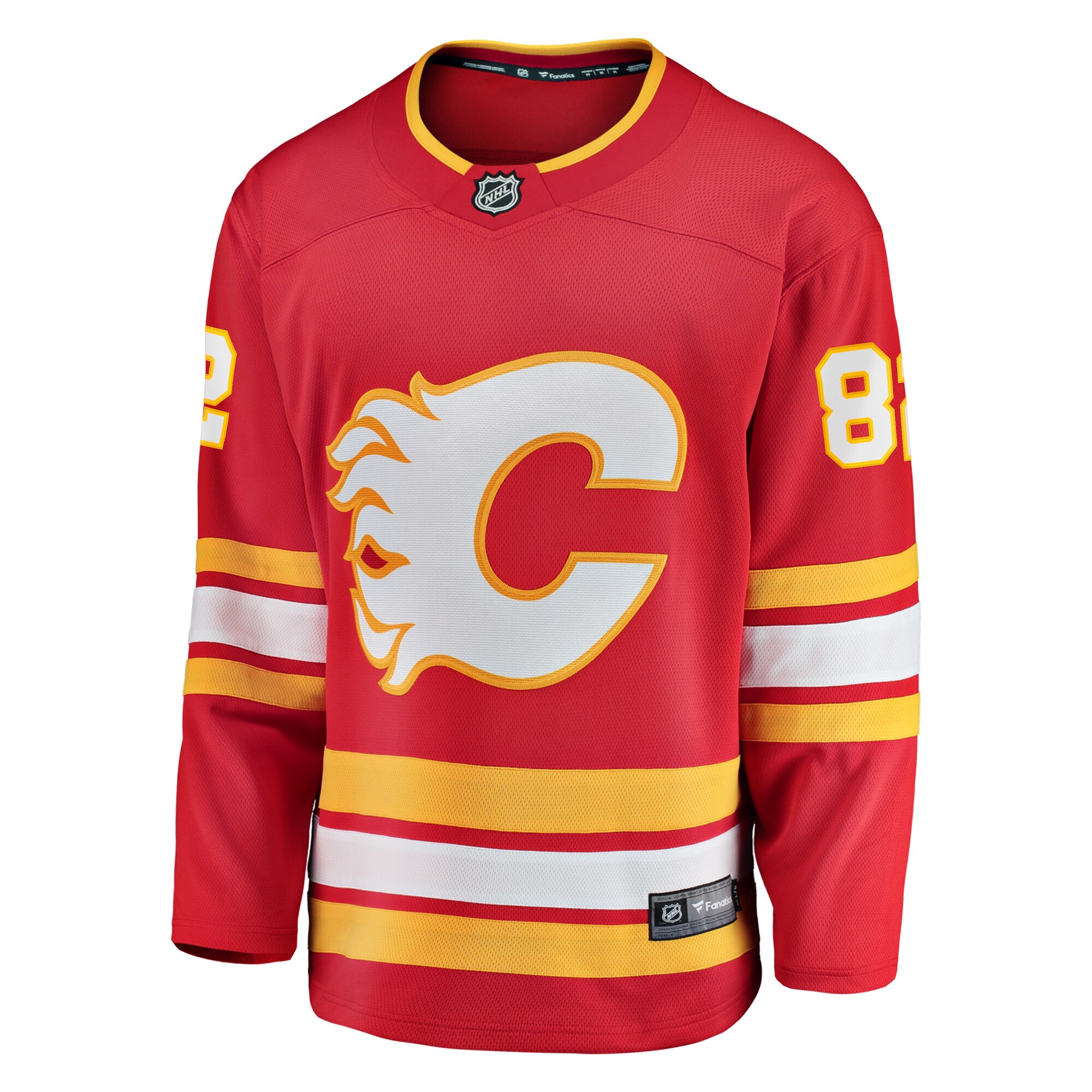 Jordan Oesterle Calgary Flames Fanatics Home Breakaway Jersey - Red