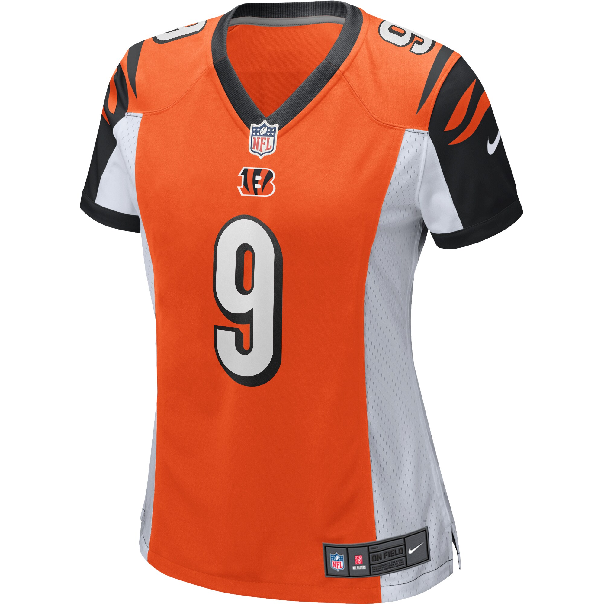 Joe Burrow Cincinnati Bengals  Women's Alternate Player Game Jersey - Orange