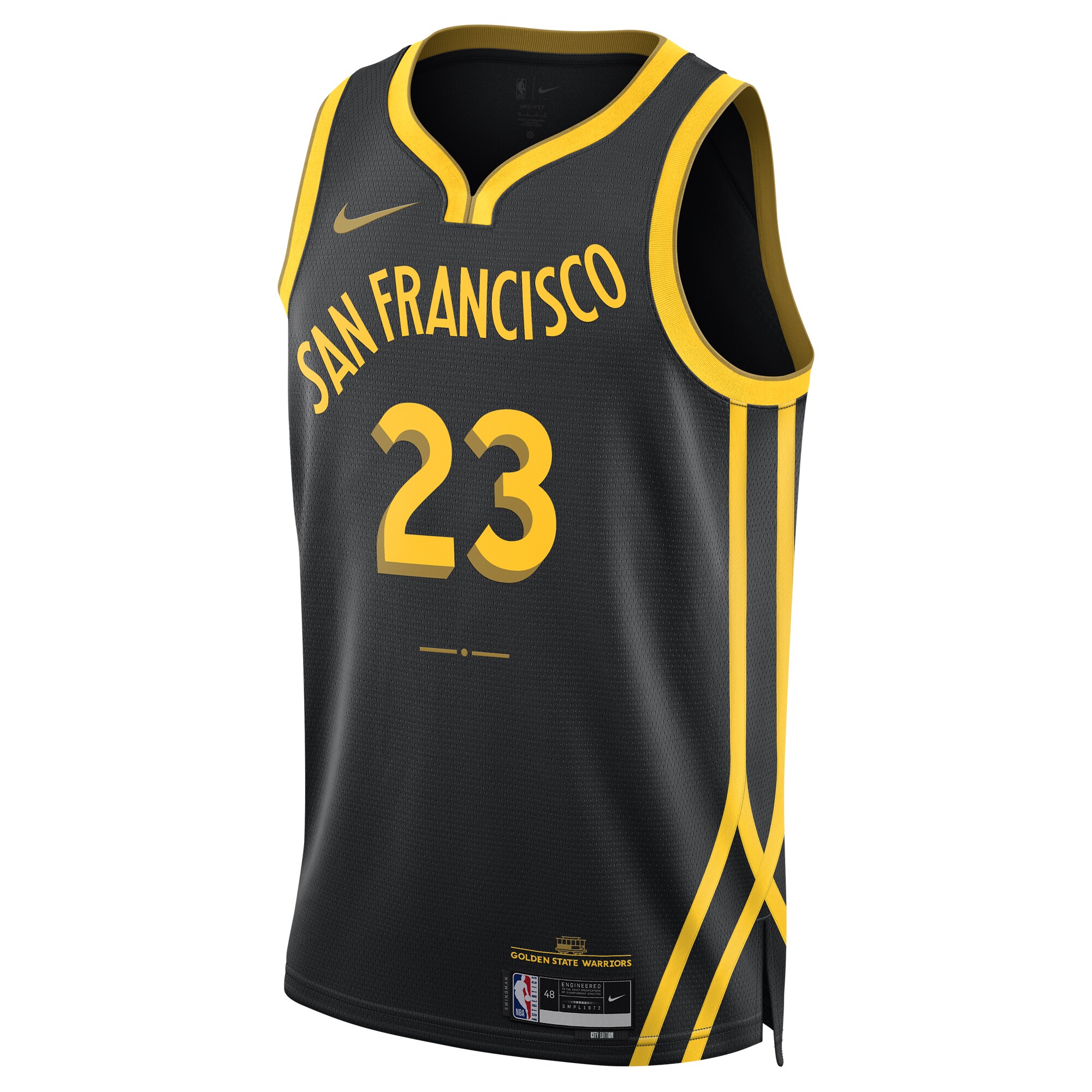 Draymond Green Golden State Warriors  Unisex 2023\/24 Swingman Jersey - Black - City Edition